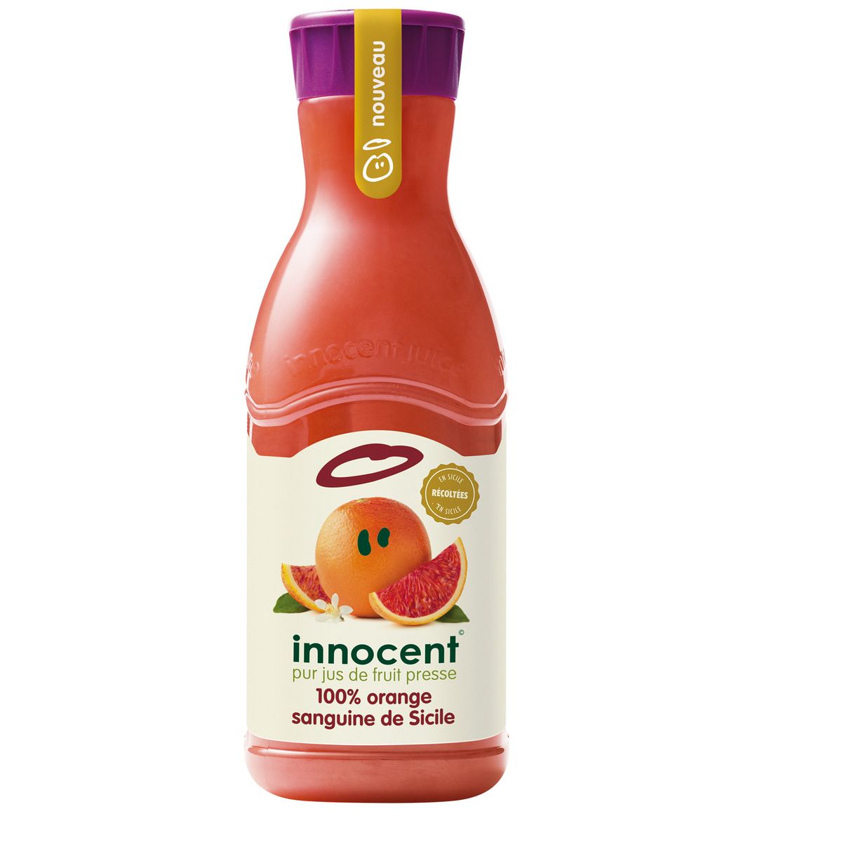 INNOCENT Pur jus d'orange sanguine 90cl