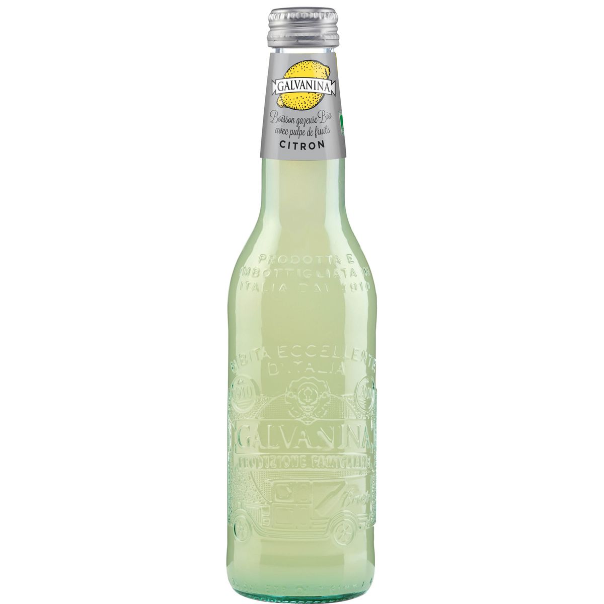 GALVANINA Boisson gazeuse bio au citron 35,5cl