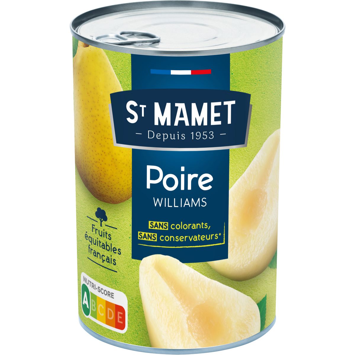 ST MAMET Poires Williams au sirop 235g