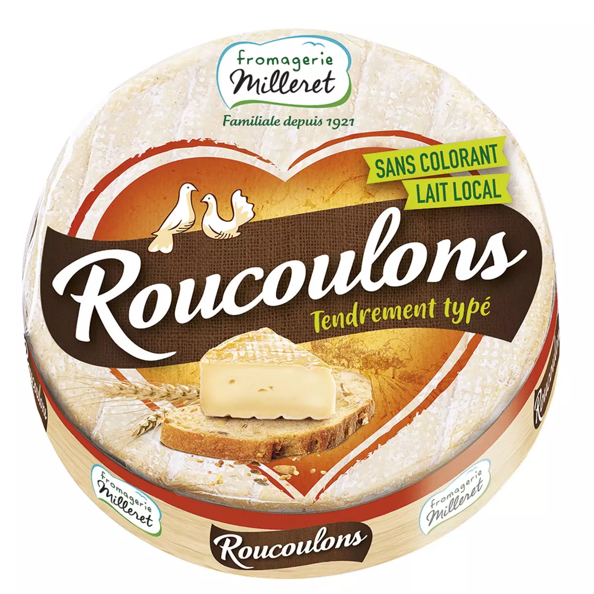 FROMAGERIE MILLERET Roucoulons 30%MG 220g
