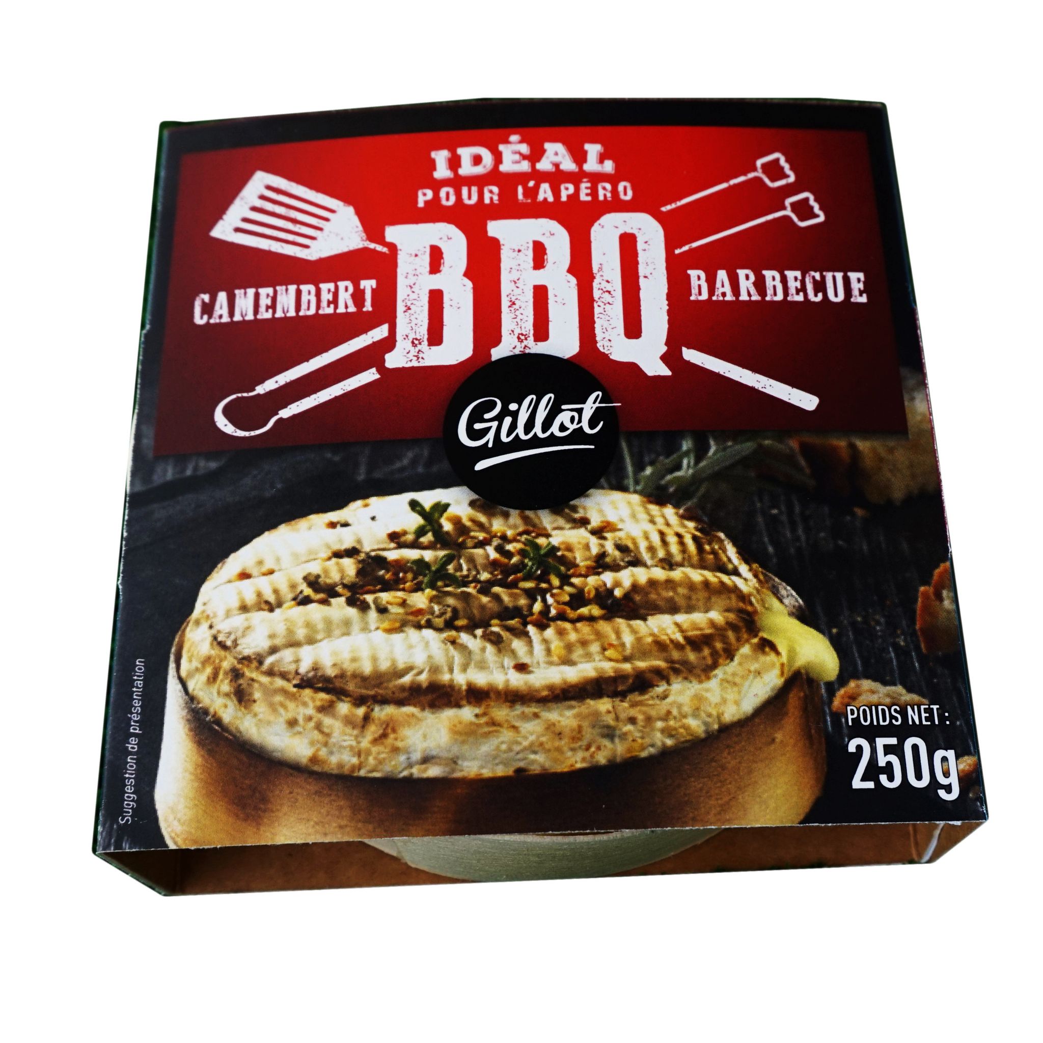 GILLOT Camembert barbecue 250g