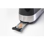 Voir la diapositive 3 : QILIVE Grille pain Q.5785, noir/inox
