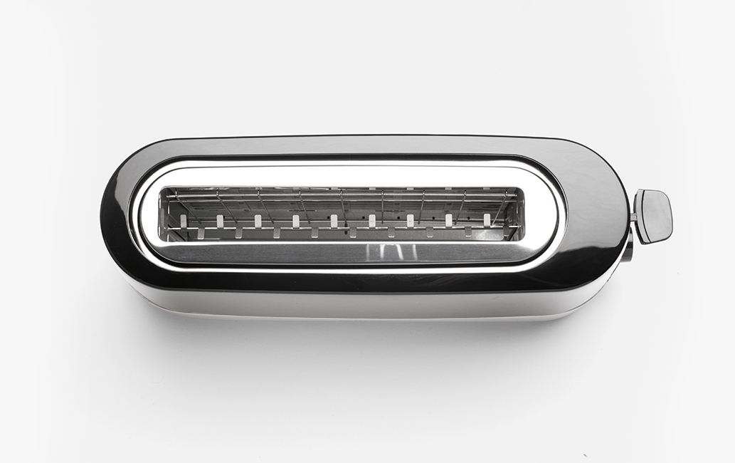 Voir la diapositive 4 : QILIVE Grille pain Q.5785, noir/inox