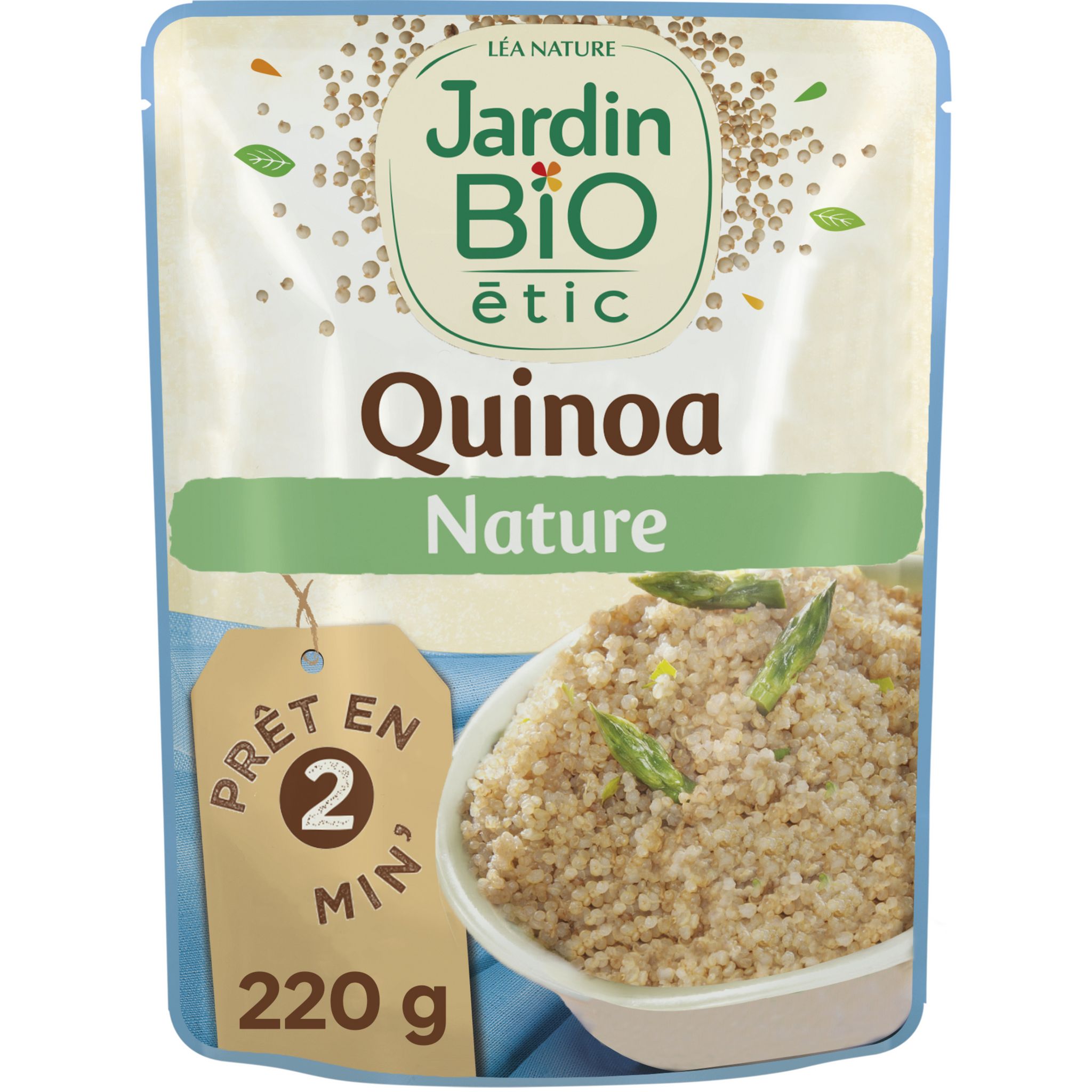 JARDIN BIO ETIC Quinoa sans gluten sachet 220g