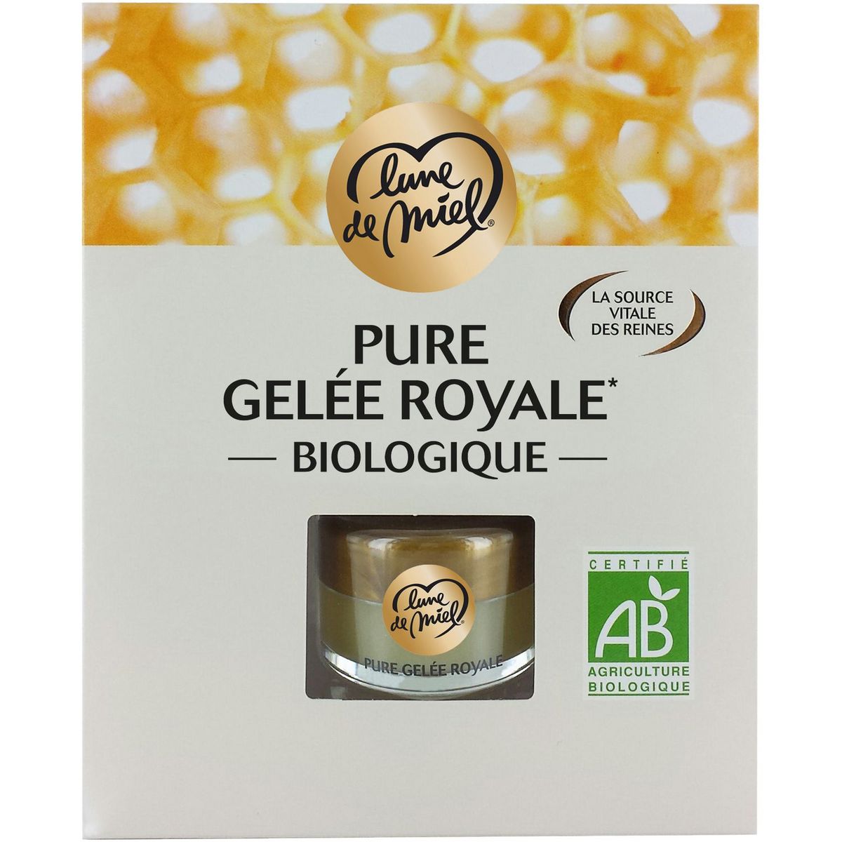 LUNE DE MIEL Pure gelée royale bio 18g