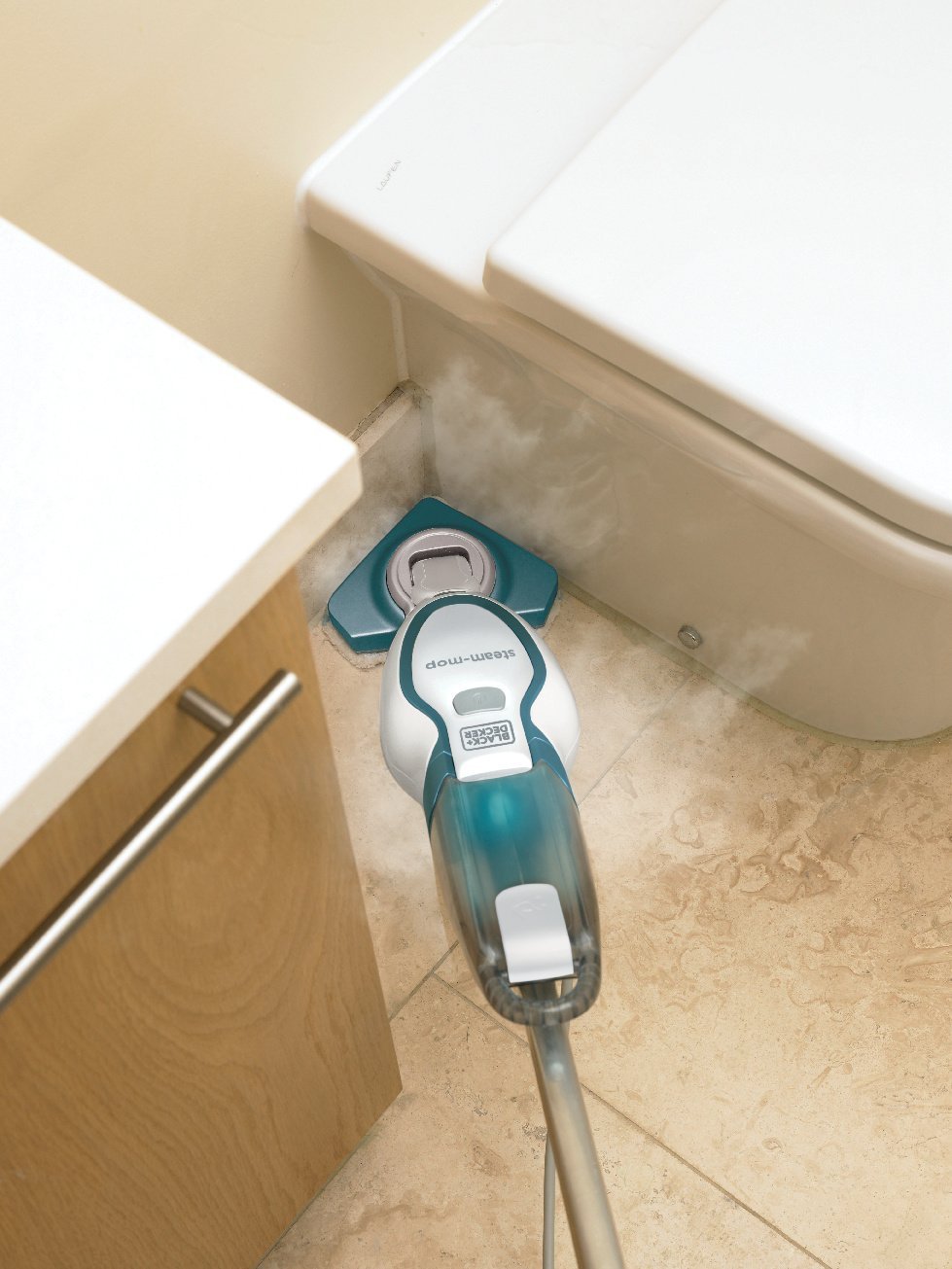 Voir la diapositive 2 : BLACK ET DECKER Balai vapeur FSM1616