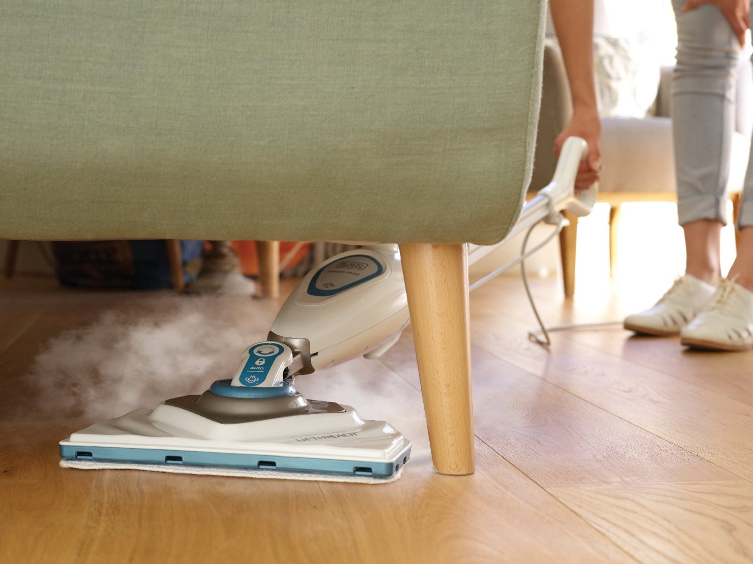 Voir la diapositive 4 : BLACK ET DECKER Balai vapeur FSM1616