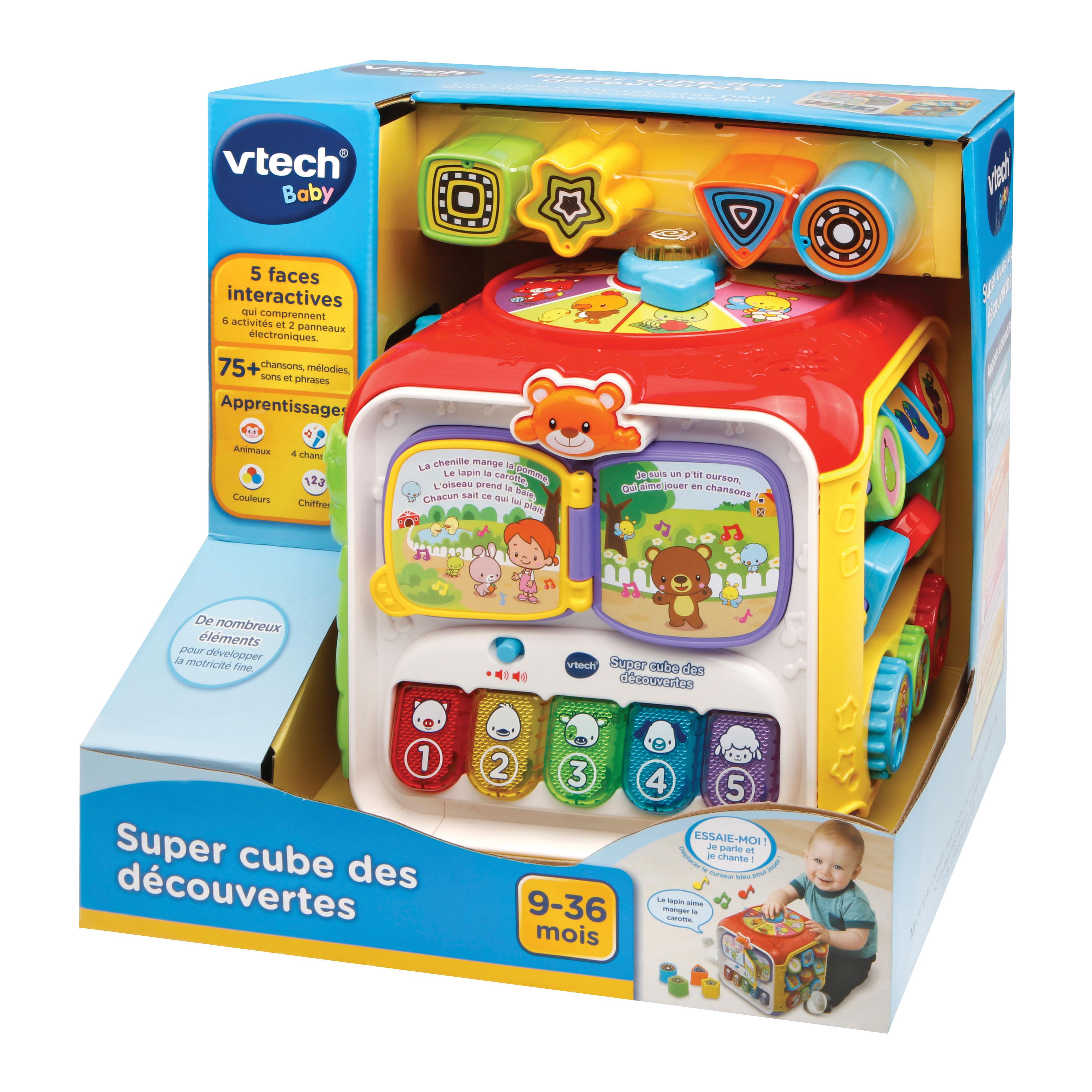 Voir la diapositive 8 : VTECH Super Cube des découvertes