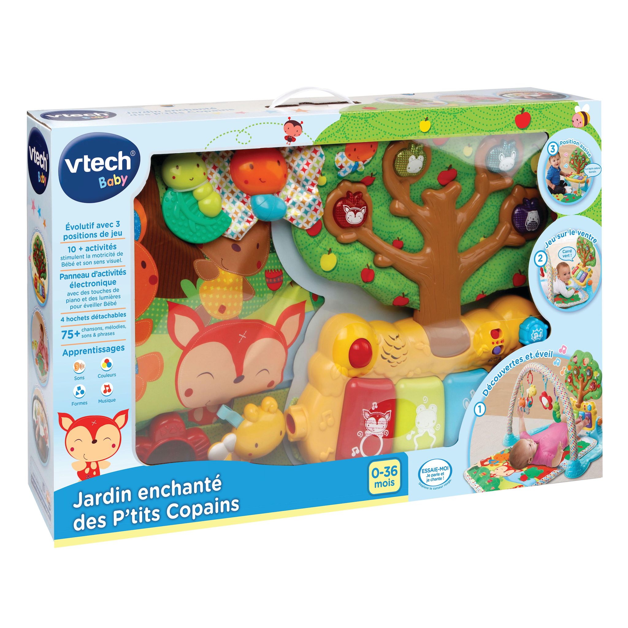 Voir la diapositive 2 : VTECH Jardin enchanté des p'tits copains
