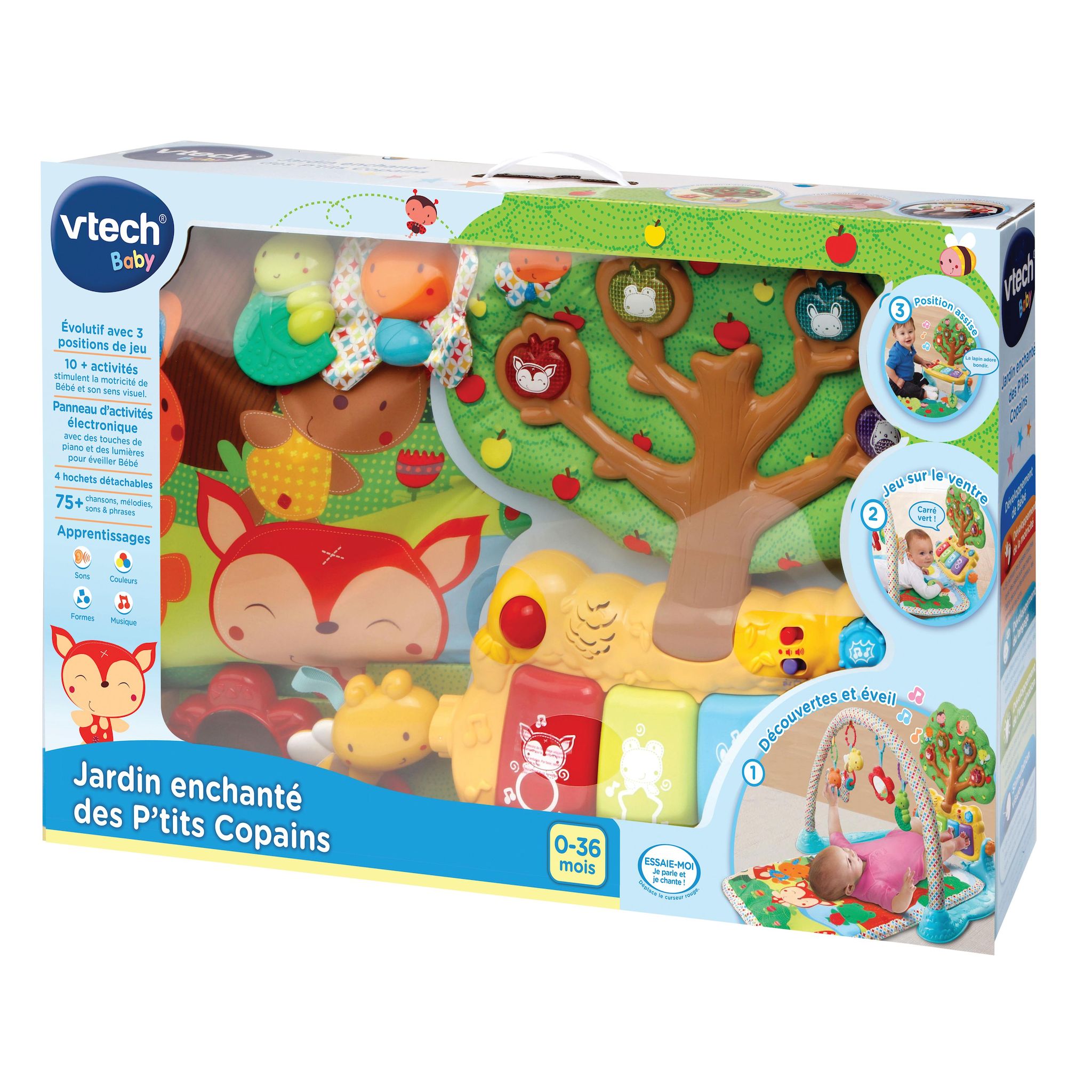 Voir la diapositive 3 : VTECH Jardin enchanté des p'tits copains