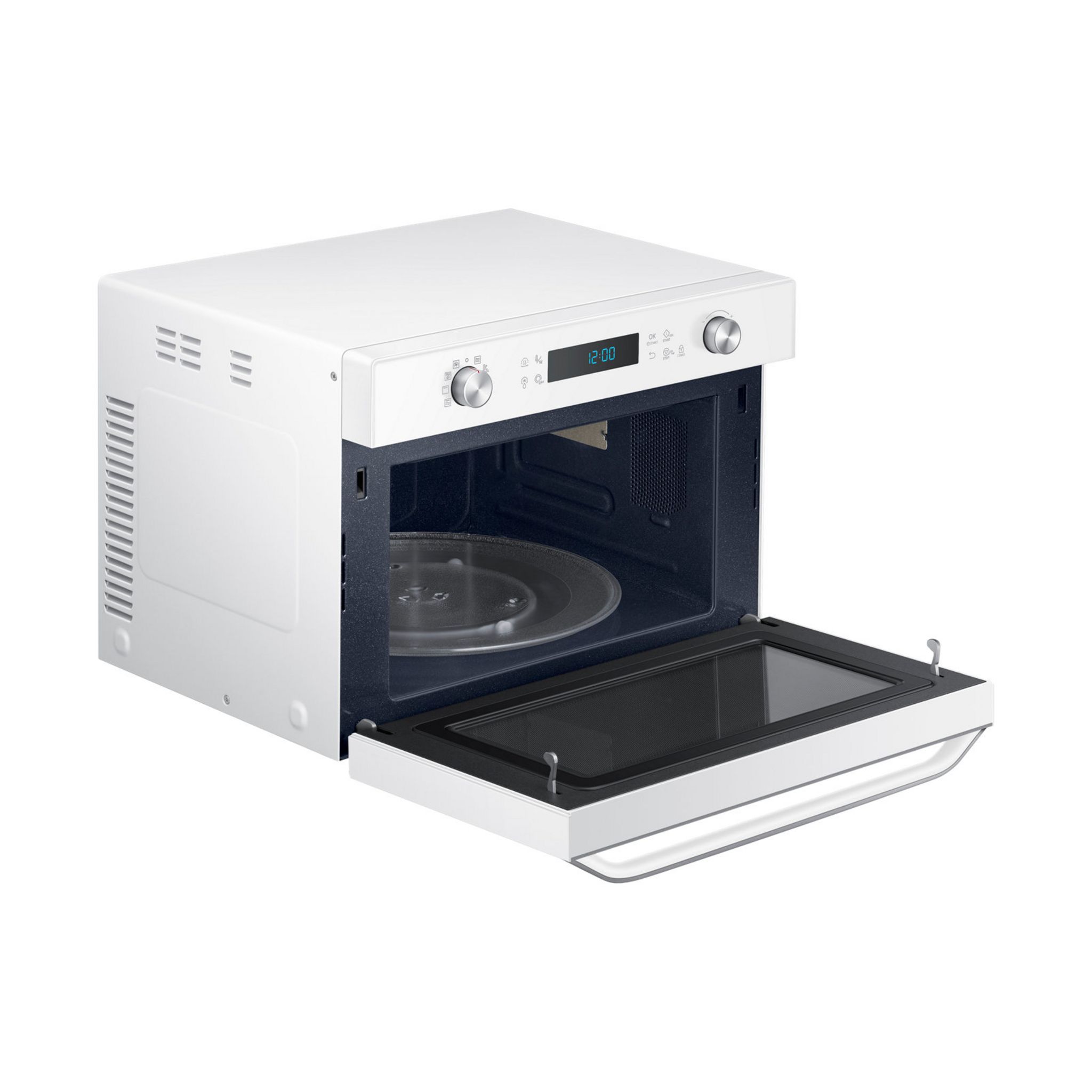 Voir la diapositive 4 : SAMSUNG Micro-ondes combiné MC35J8055CW - 1550 W - Capacité 35 L - Blanc