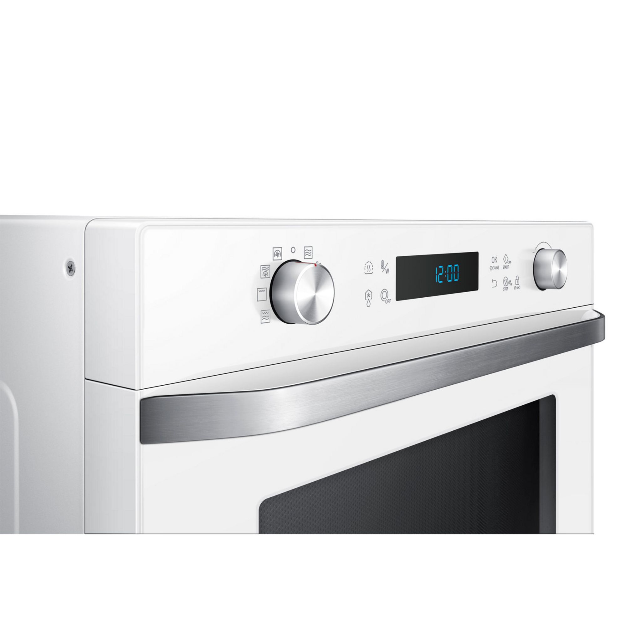 Voir la diapositive 10 : SAMSUNG Micro-ondes combiné MC35J8055CW - 1550 W - Capacité 35 L - Blanc