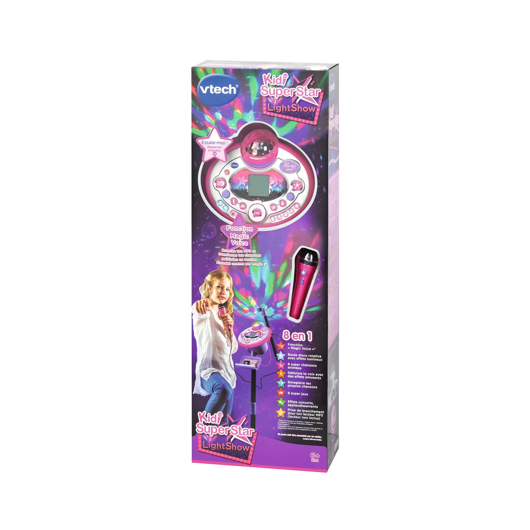 Voir la diapositive 5 : VTECH Micro Kidi Superstar Lightshow - Rose
