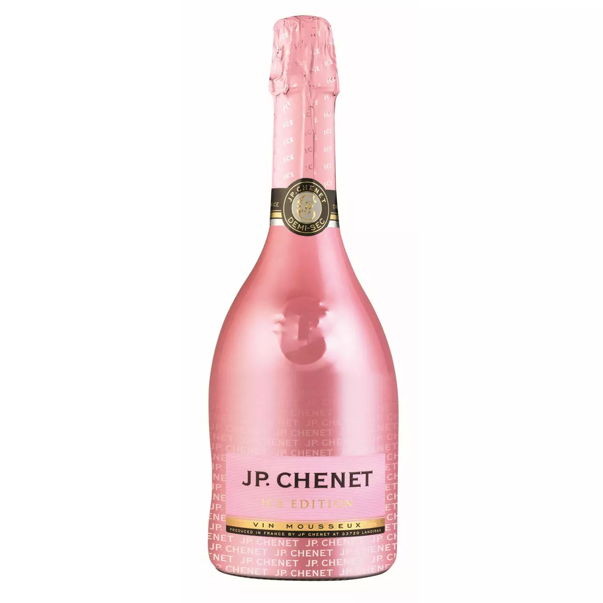 J.P CHENET Vin effervescent Ice Édition demi-sec rosé 75cl