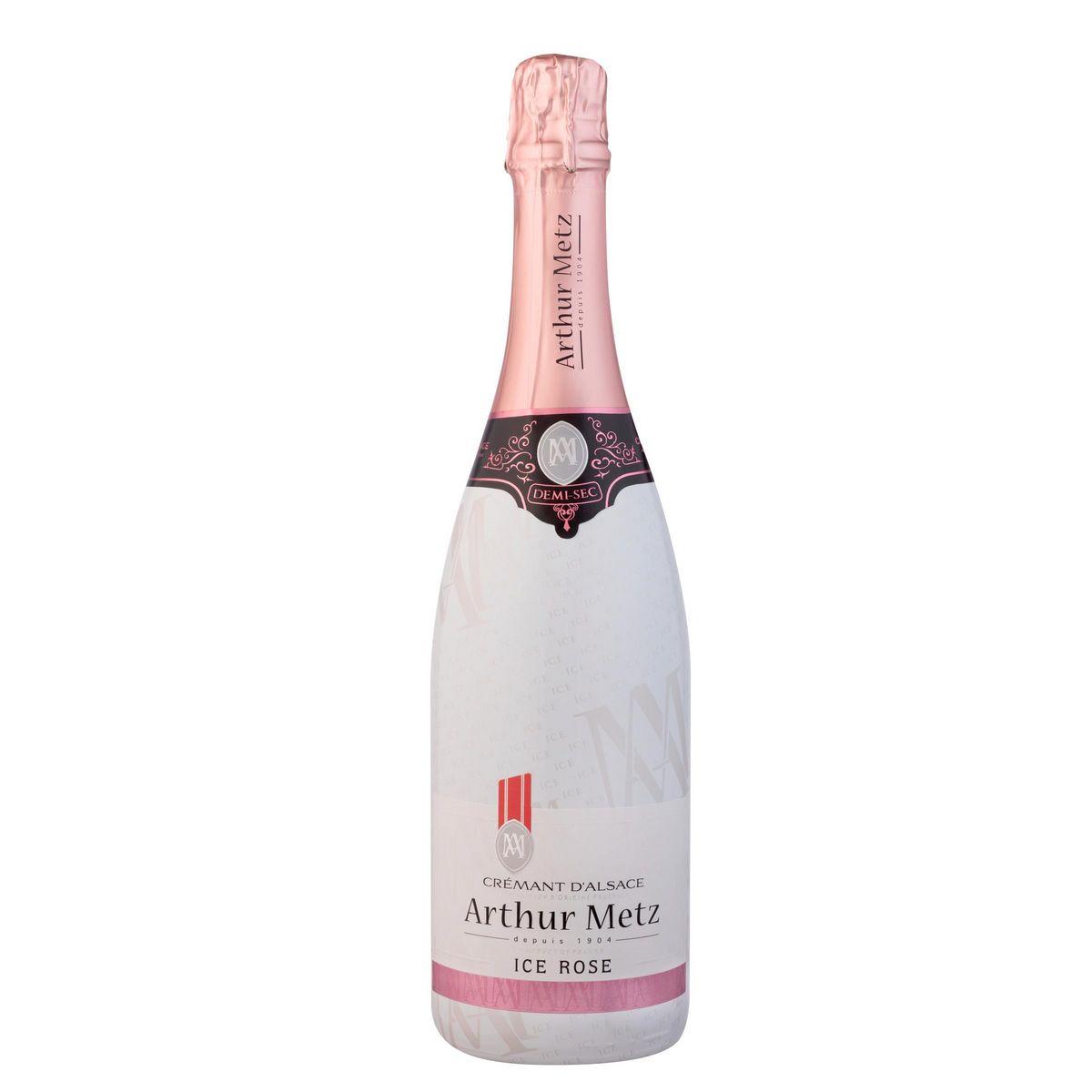 ARTHUR METZ AOP Crémant d'Alsace demi-sec Ice rosé 75cl