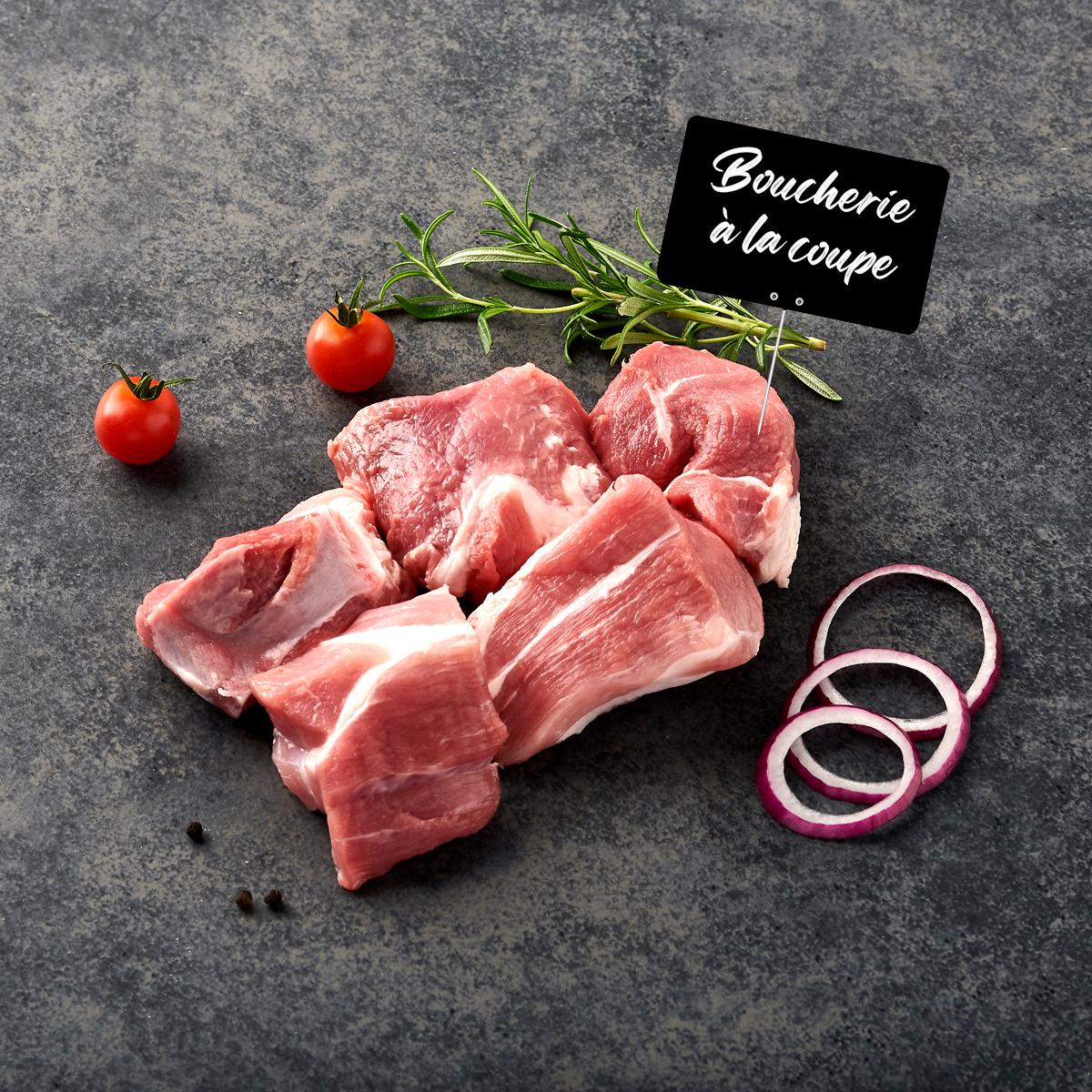 MON BOUCHER Sauté d'épaule de porc à mijoter 3 portions 480 g à 720 g