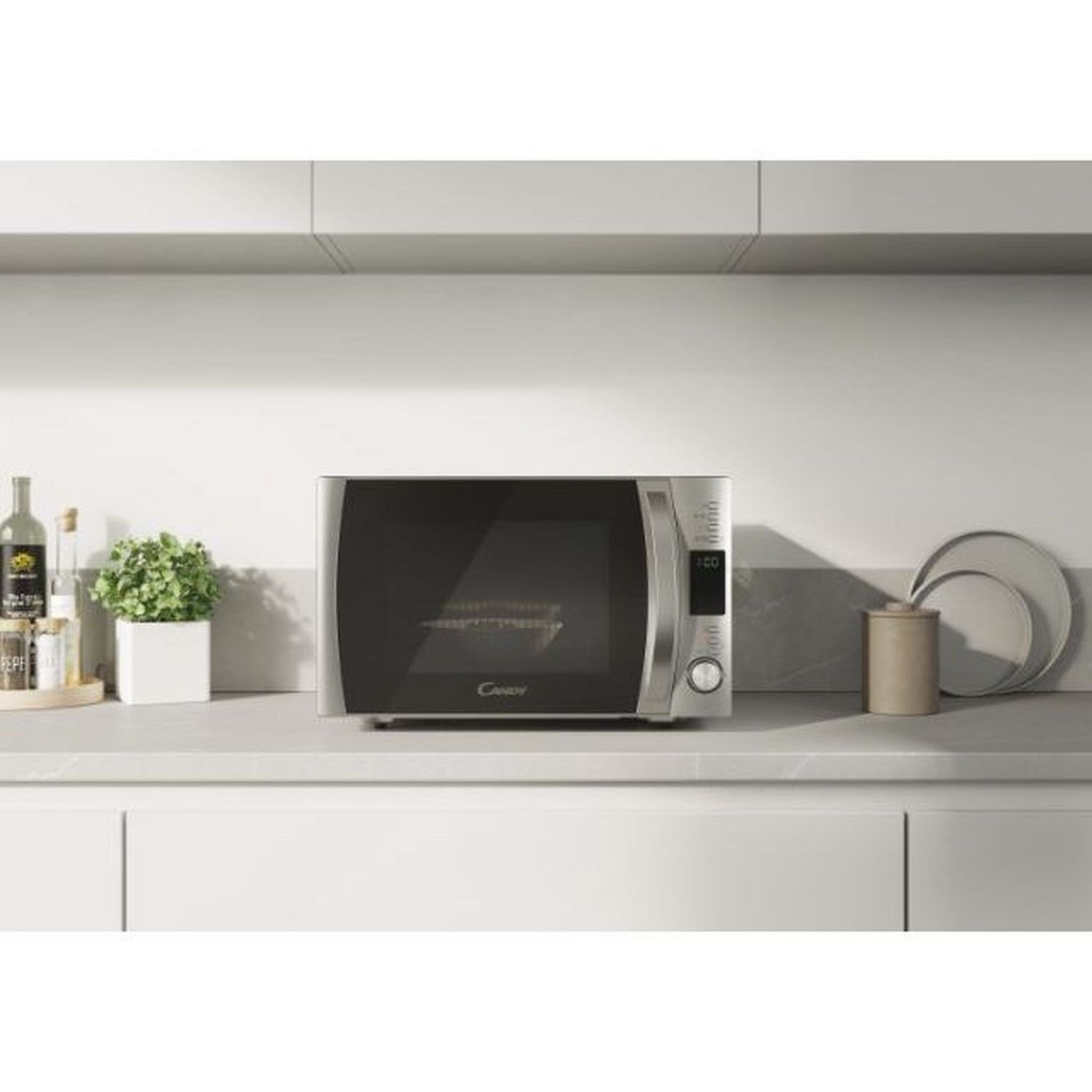 Voir la diapositive 2 : CANDY Micro-ondes monofonction CMXW30DS -  900 W - Capacité 30 L - Inox
