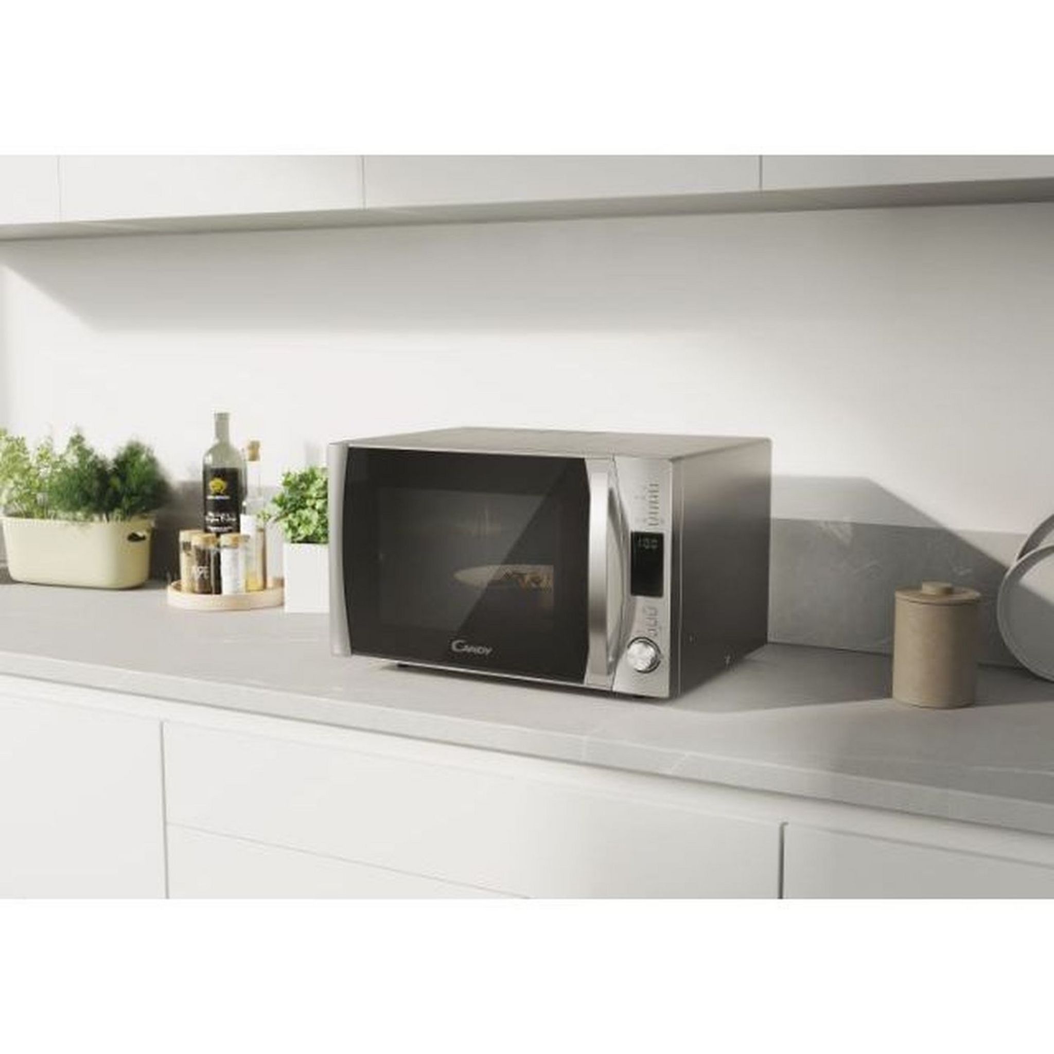 Voir la diapositive 4 : CANDY Micro-ondes monofonction CMXW30DS -  900 W - Capacité 30 L - Inox