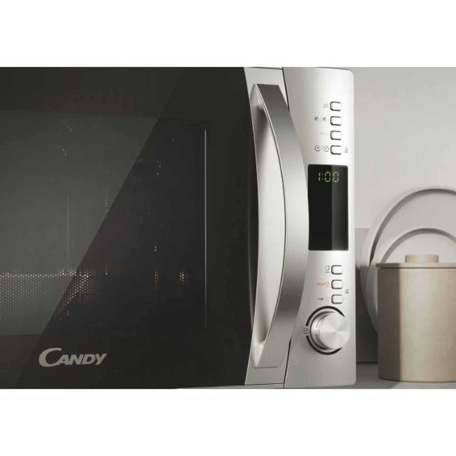 Voir la diapositive 5 : CANDY Micro-ondes monofonction CMXW30DS -  900 W - Capacité 30 L - Inox