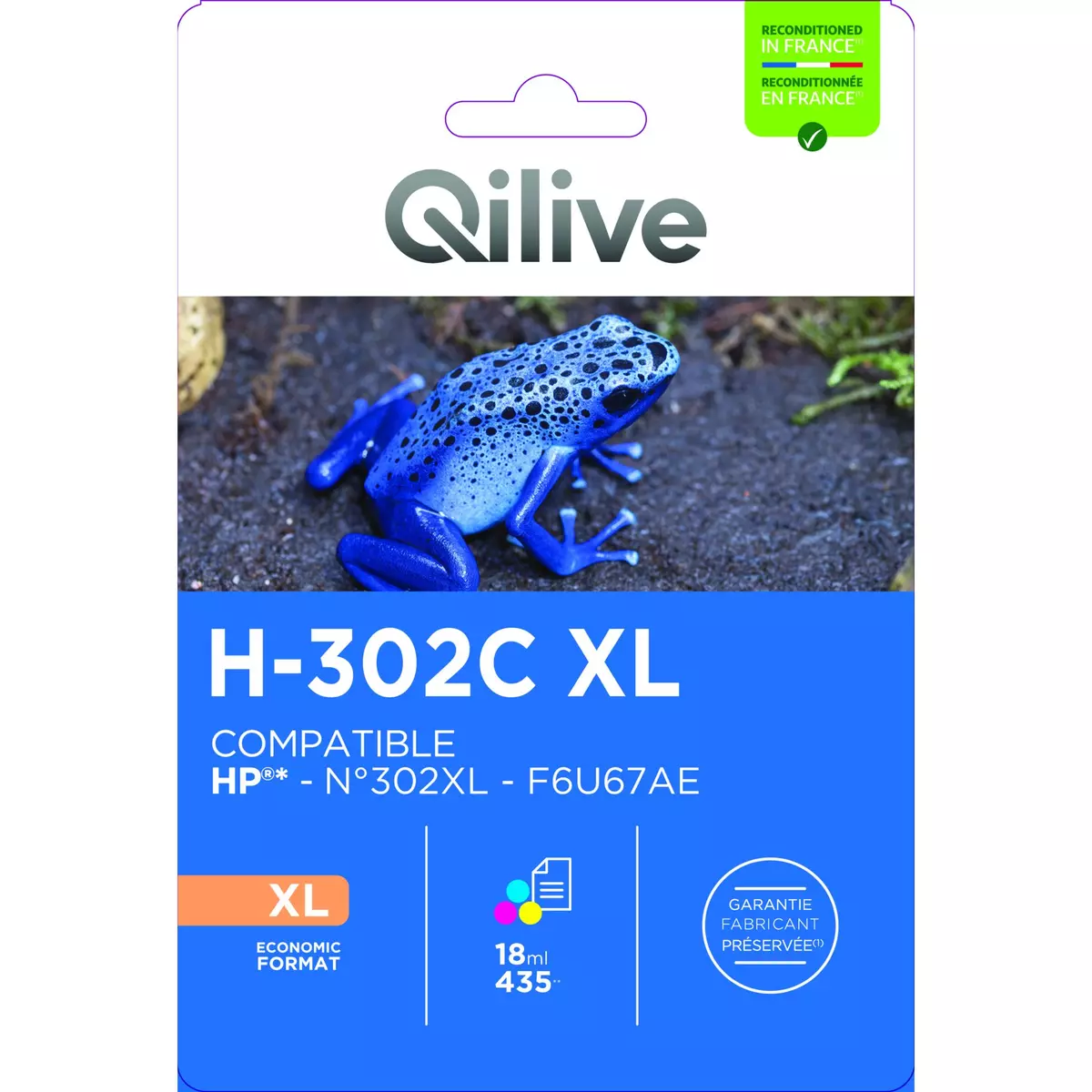 QILIVE Cartouche CL H-302C XL