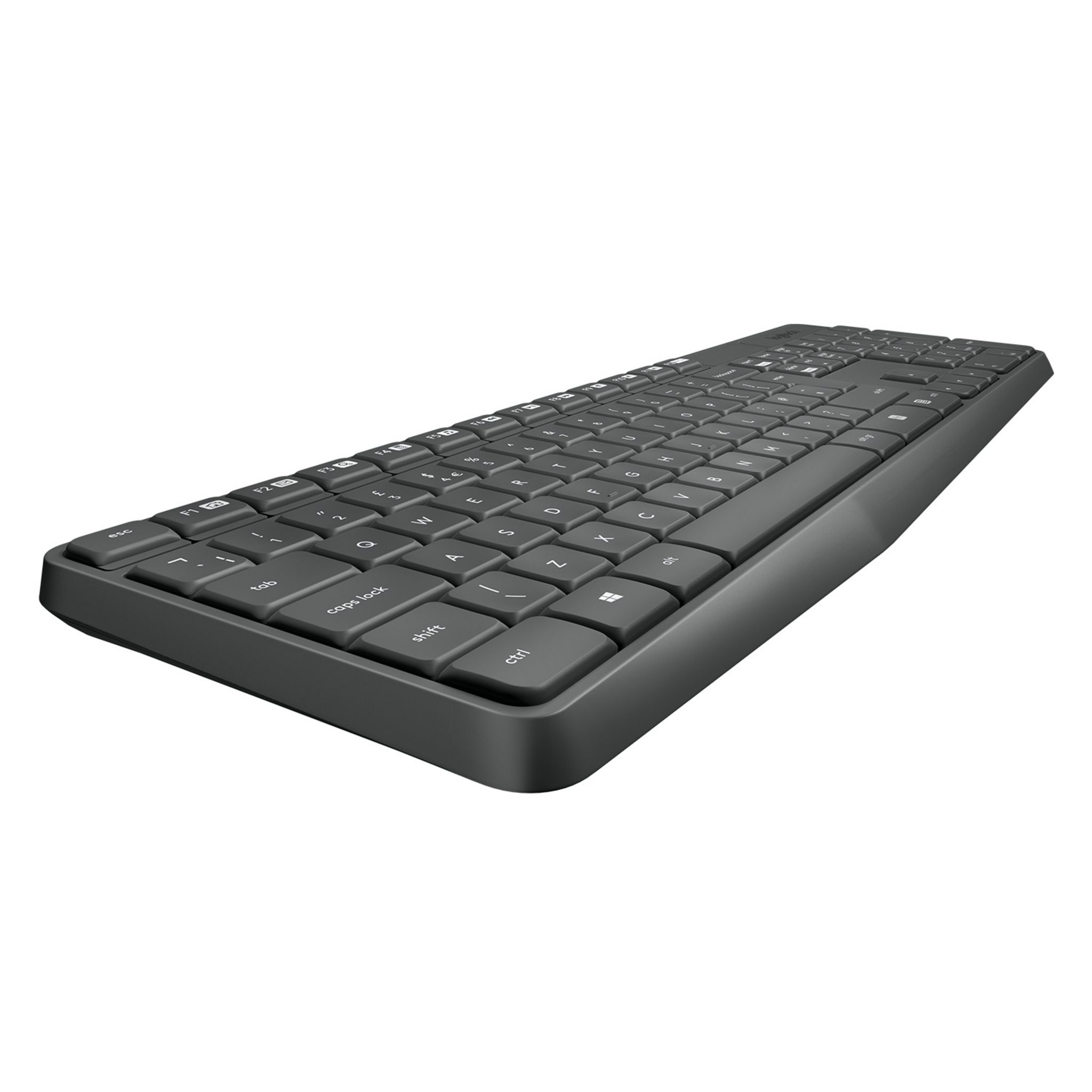 Voir la diapositive 17 : LOGITECH Combo Clavier et Souris MK235 AZERTY - Gris