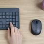 Voir la diapositive 8 : LOGITECH Combo Clavier et Souris MK235 AZERTY - Gris