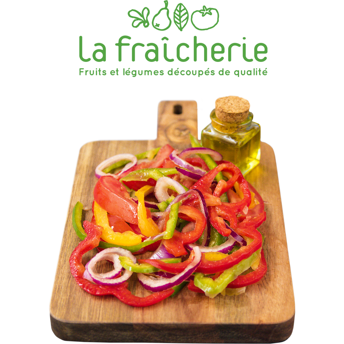 LA FRAICHERIE Poêlée Basquaise poivrons tomates et oignons 600g