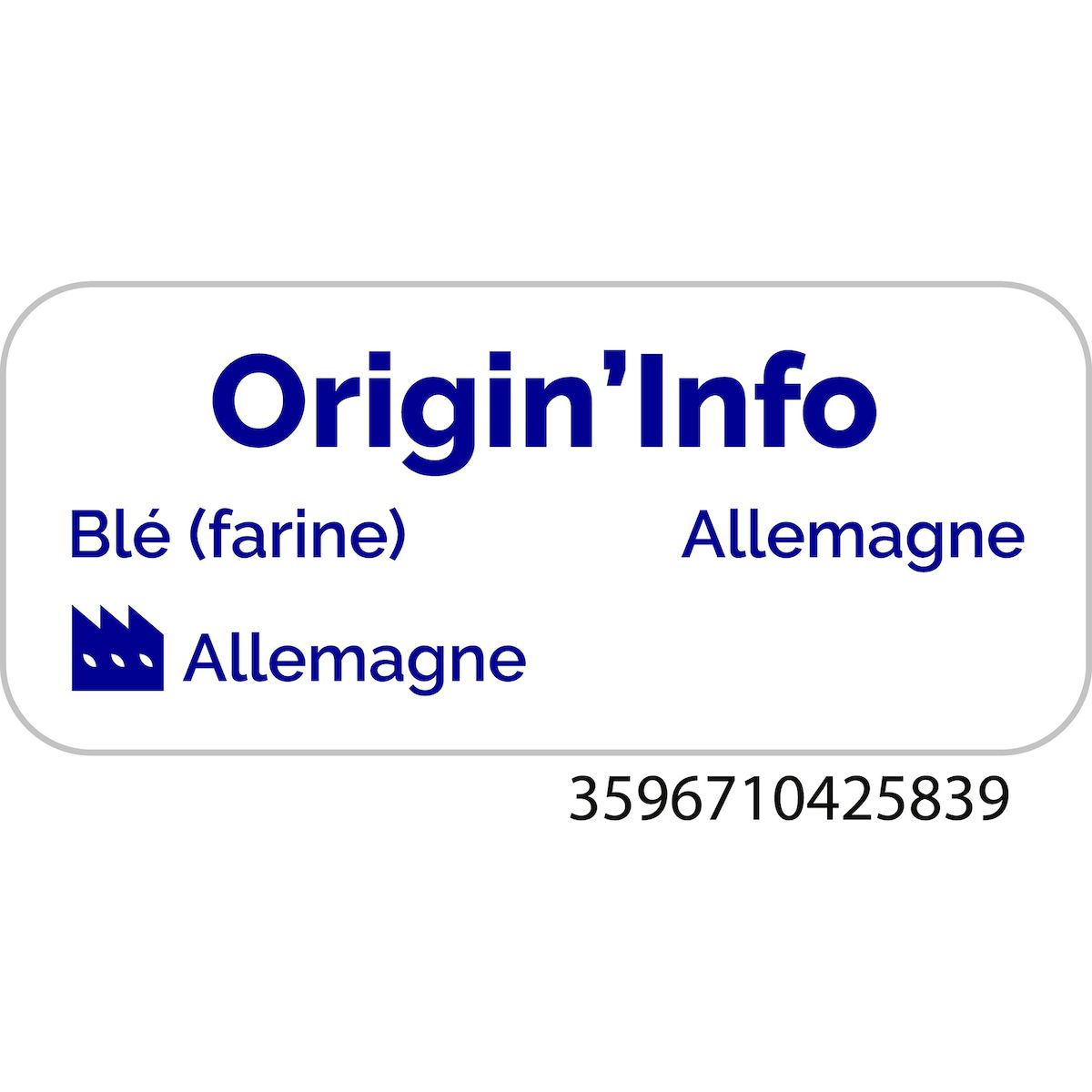 AUCHAN Pain de table aux céréales 500g