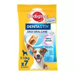 PEDIGREE Dentastix friandises hygiène dentaire pour petit chien 7 sticks 110g