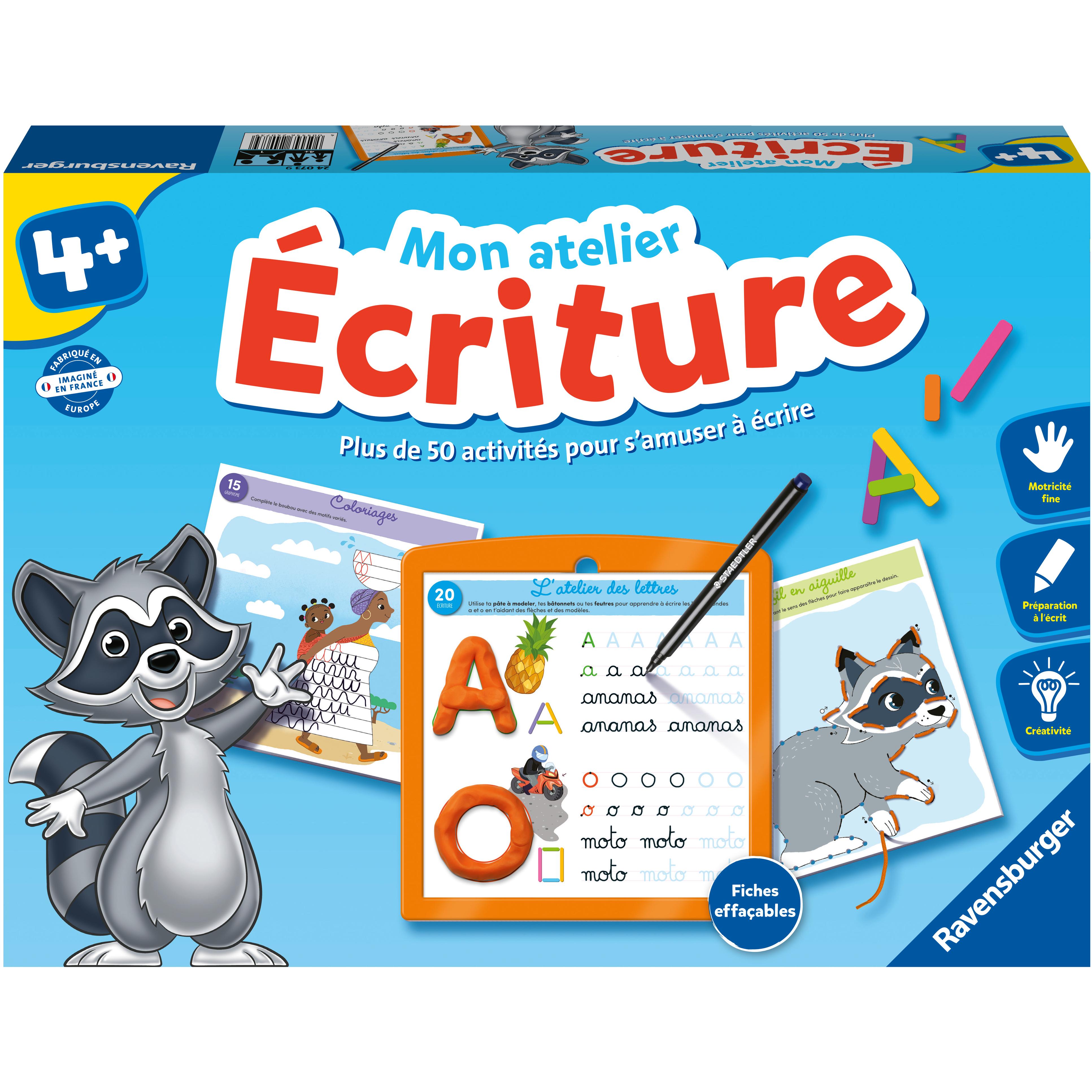 RAVENSBURGER Mon atelier d'écriture