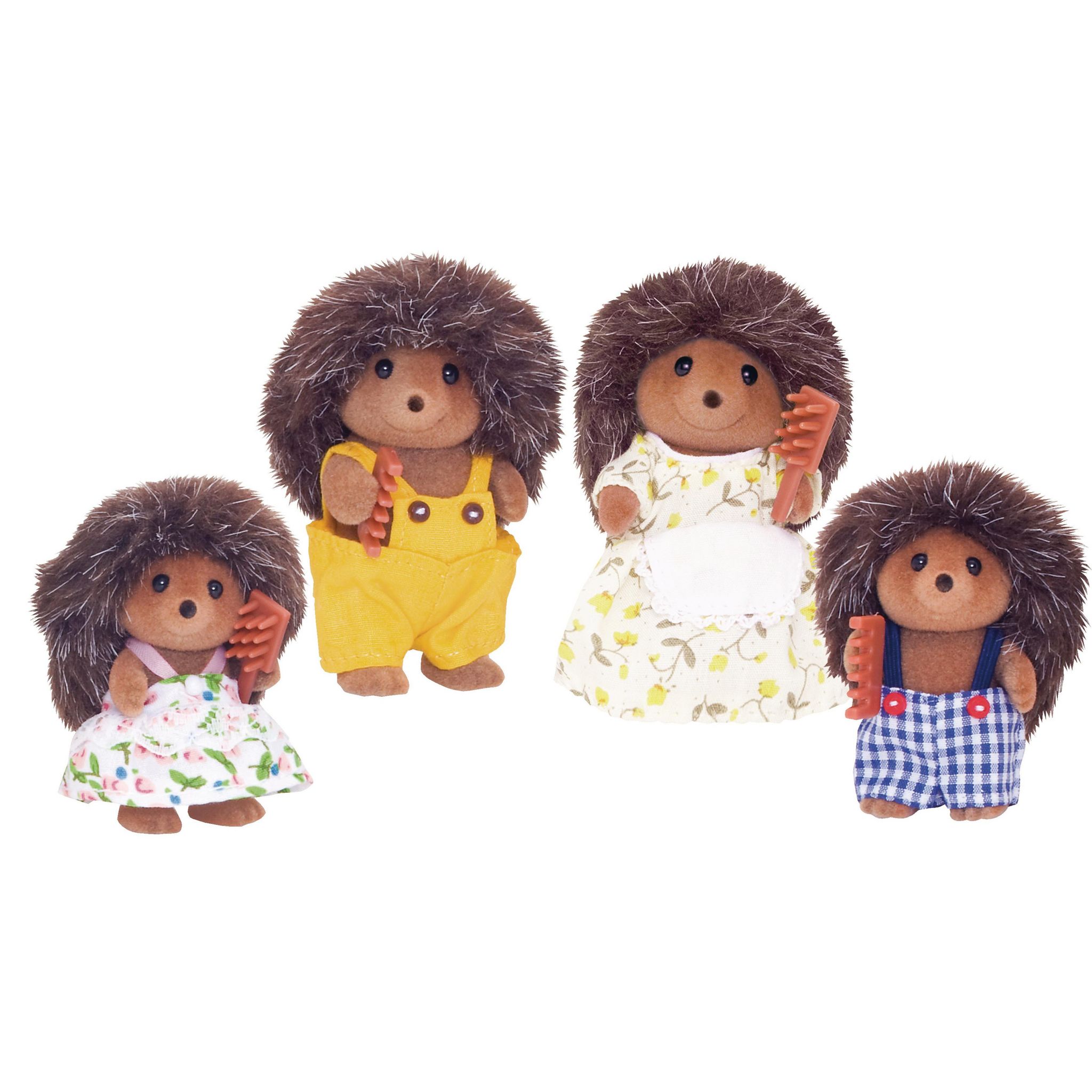 Voir la diapositive 4 : EPOCH D'ENFANCE Famille Herisson Sylvanian Families
