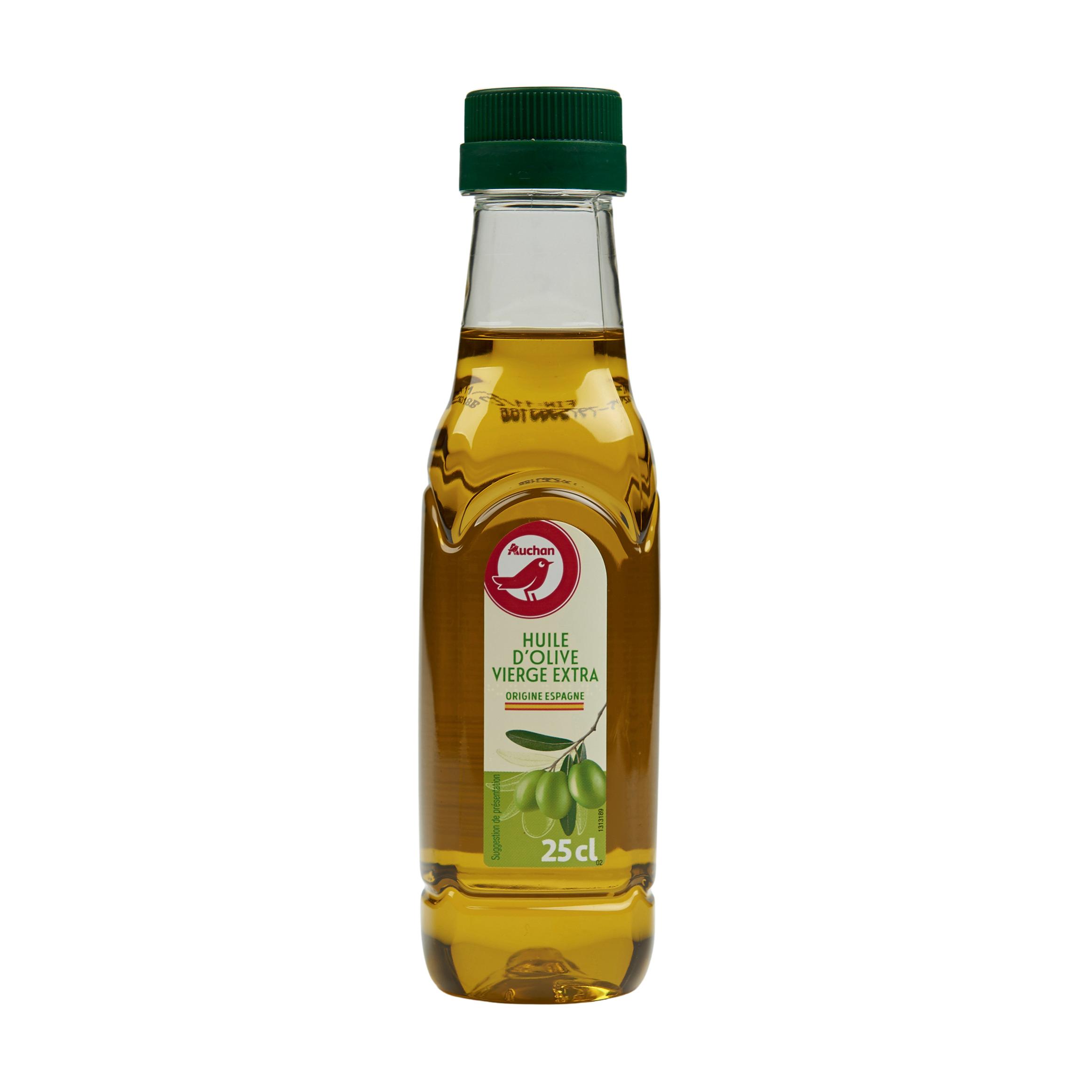 Voir la diapositive 2 : AUCHAN Huile d'olive vierge extra classique origine Espagne 25cl