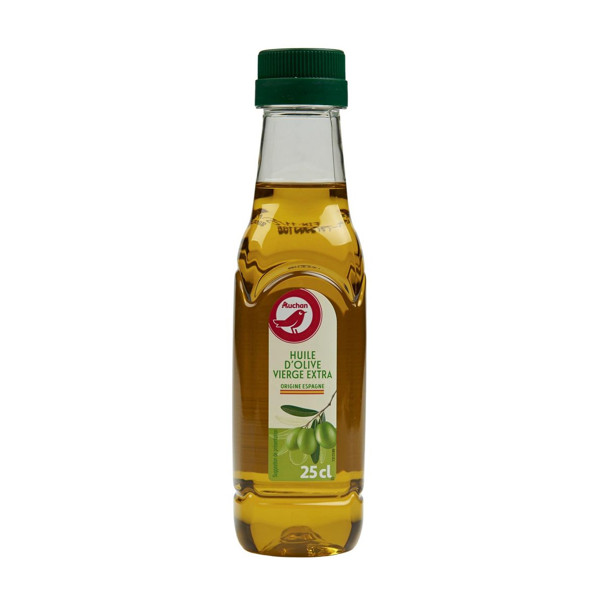 AUCHAN Huile d'olive vierge extra classique origine Espagne 25cl
