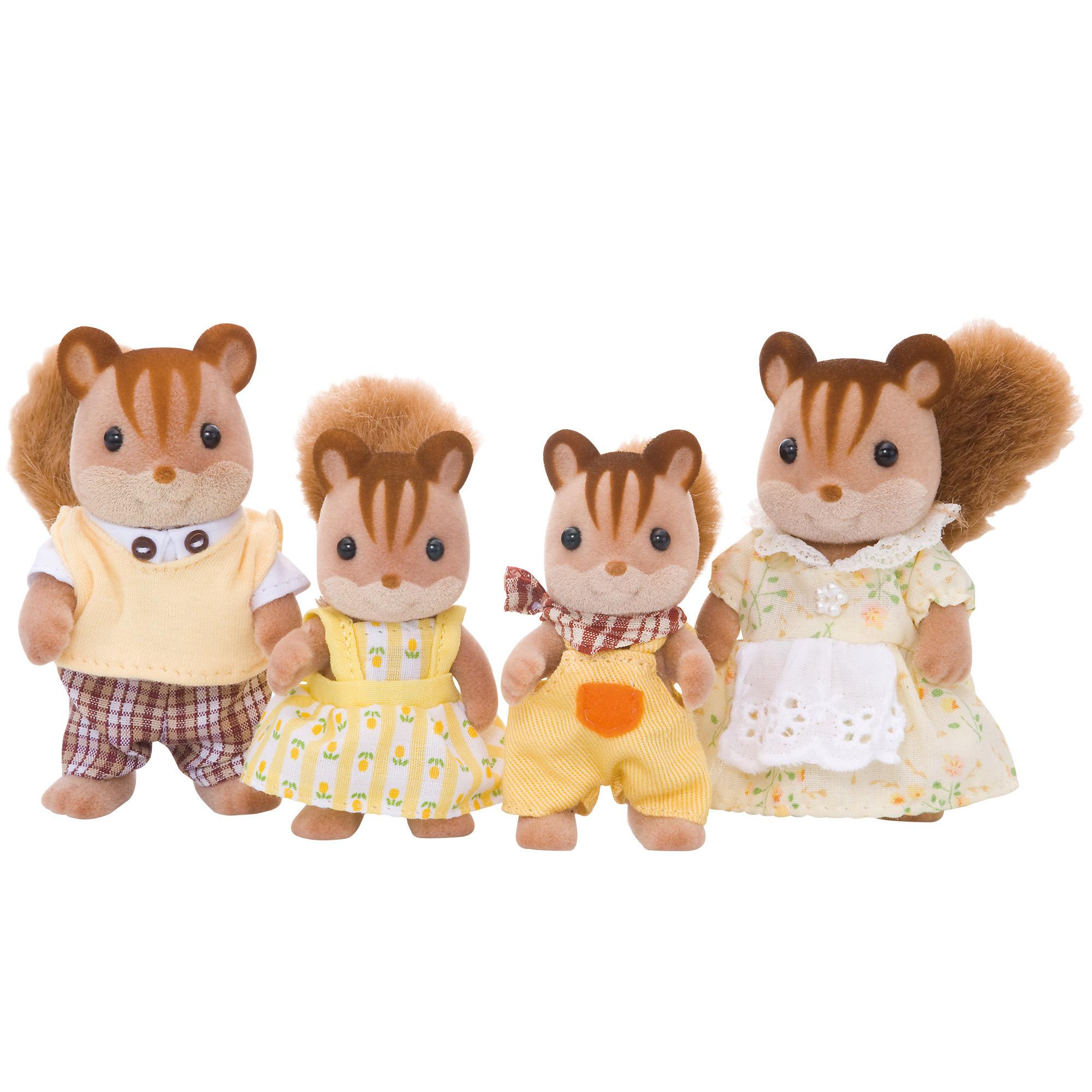 Voir la diapositive 2 : EPOCH D'ENFANCE Famille Ecureuil Roux Sylvanian families