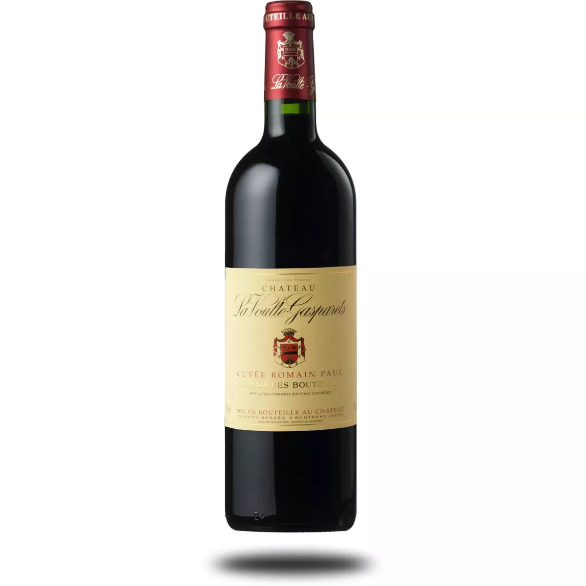Vin rouge AOP Corbières-Boutenac Château la Voulte-Gasparets 75cl