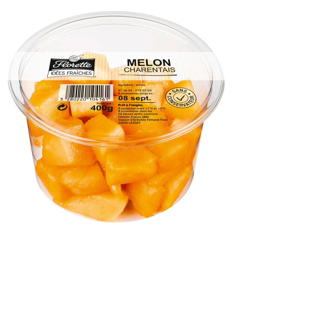 FLORETTE Melon charentais 400g
