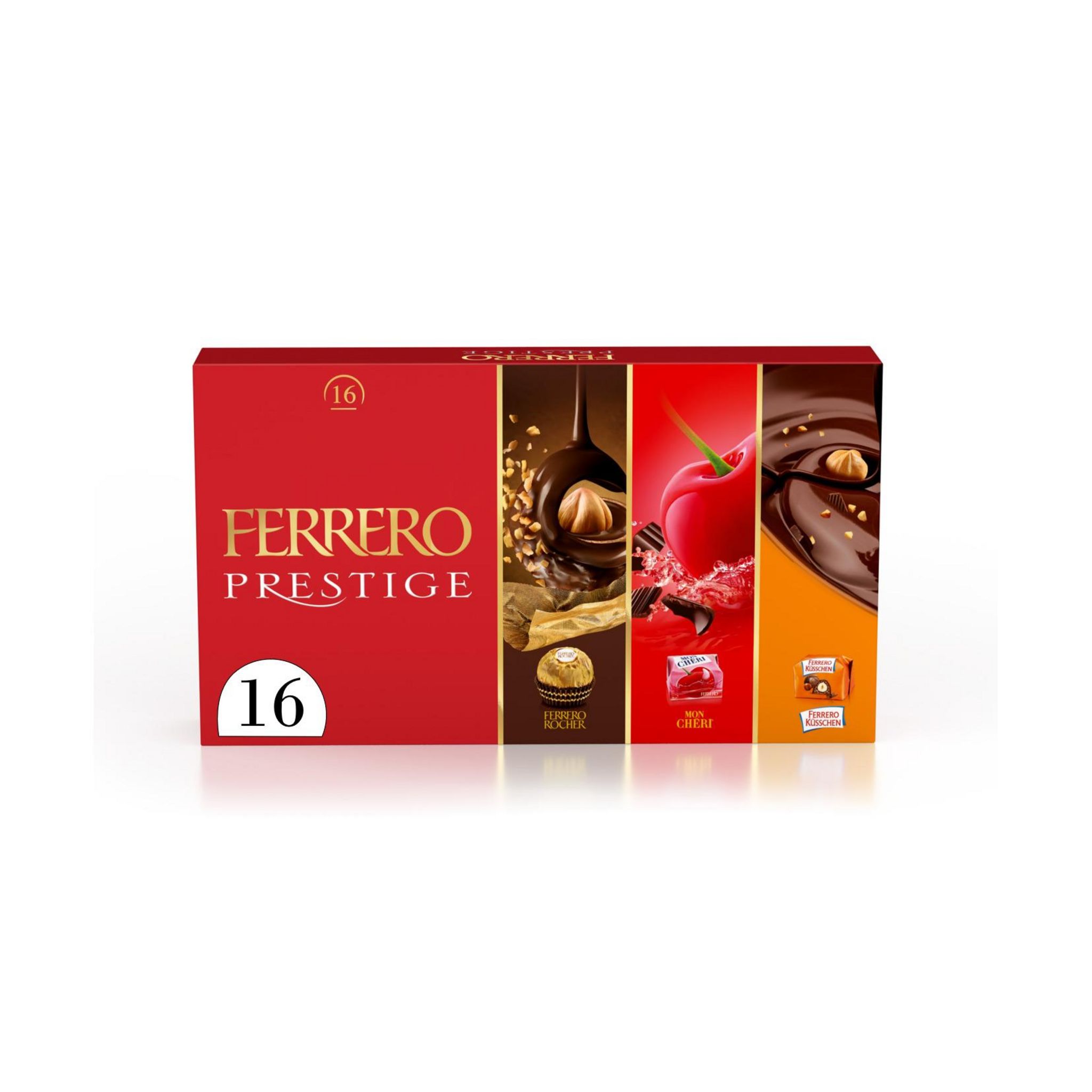 FERRERO Prestige assortiment de bonbons de chocolat au lait et de chocolat noir 166g