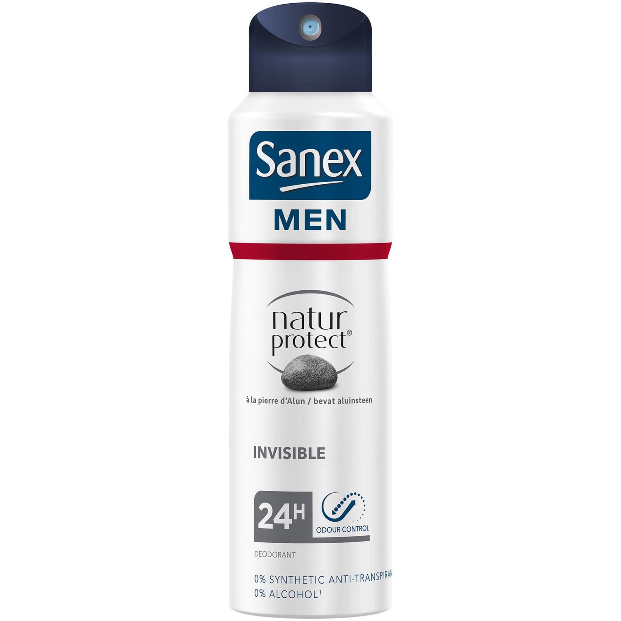 Voir la diapositive 1 : SANEX Men natur protect déodorant spray 24h homme invisible 200ml