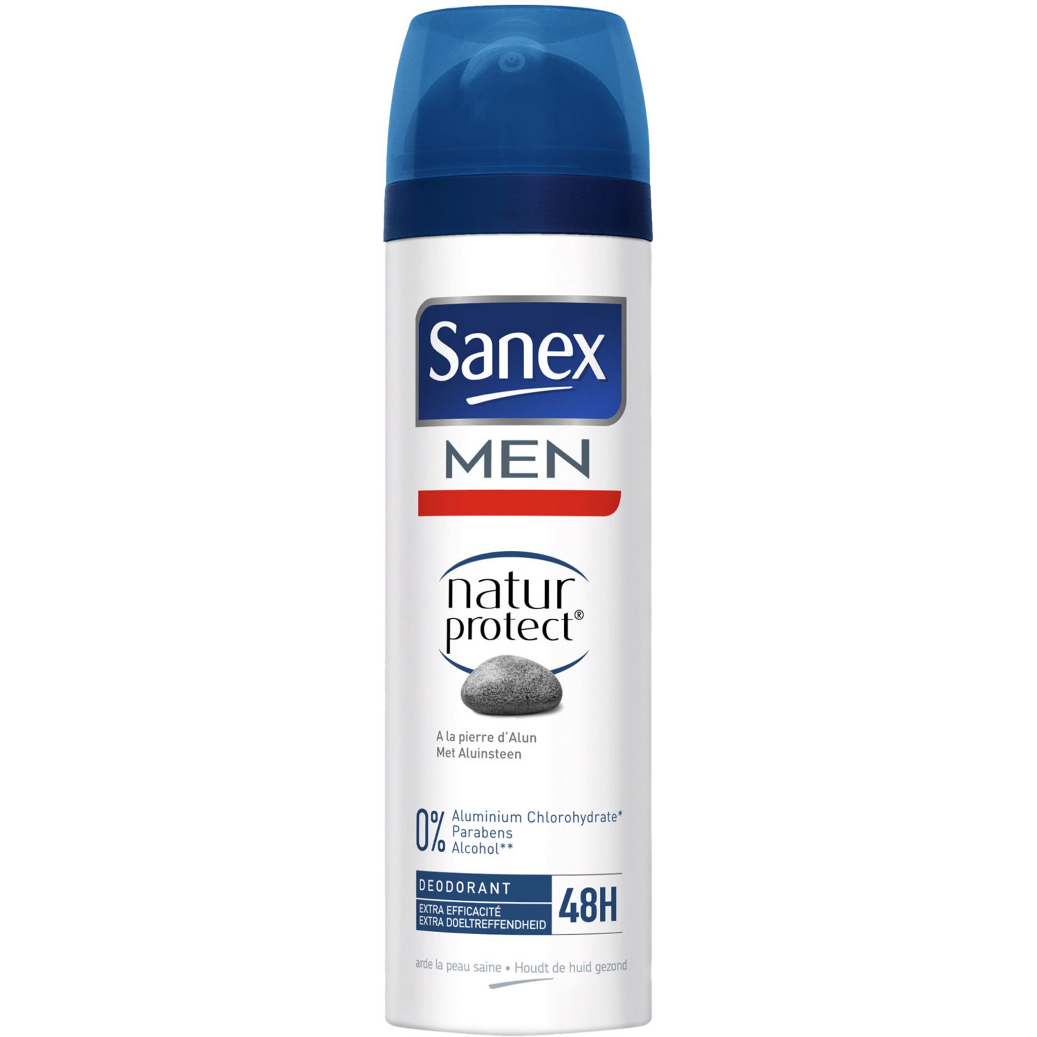 Voir la diapositive 2 : SANEX Men natur protect déodorant spray 24h homme invisible 200ml