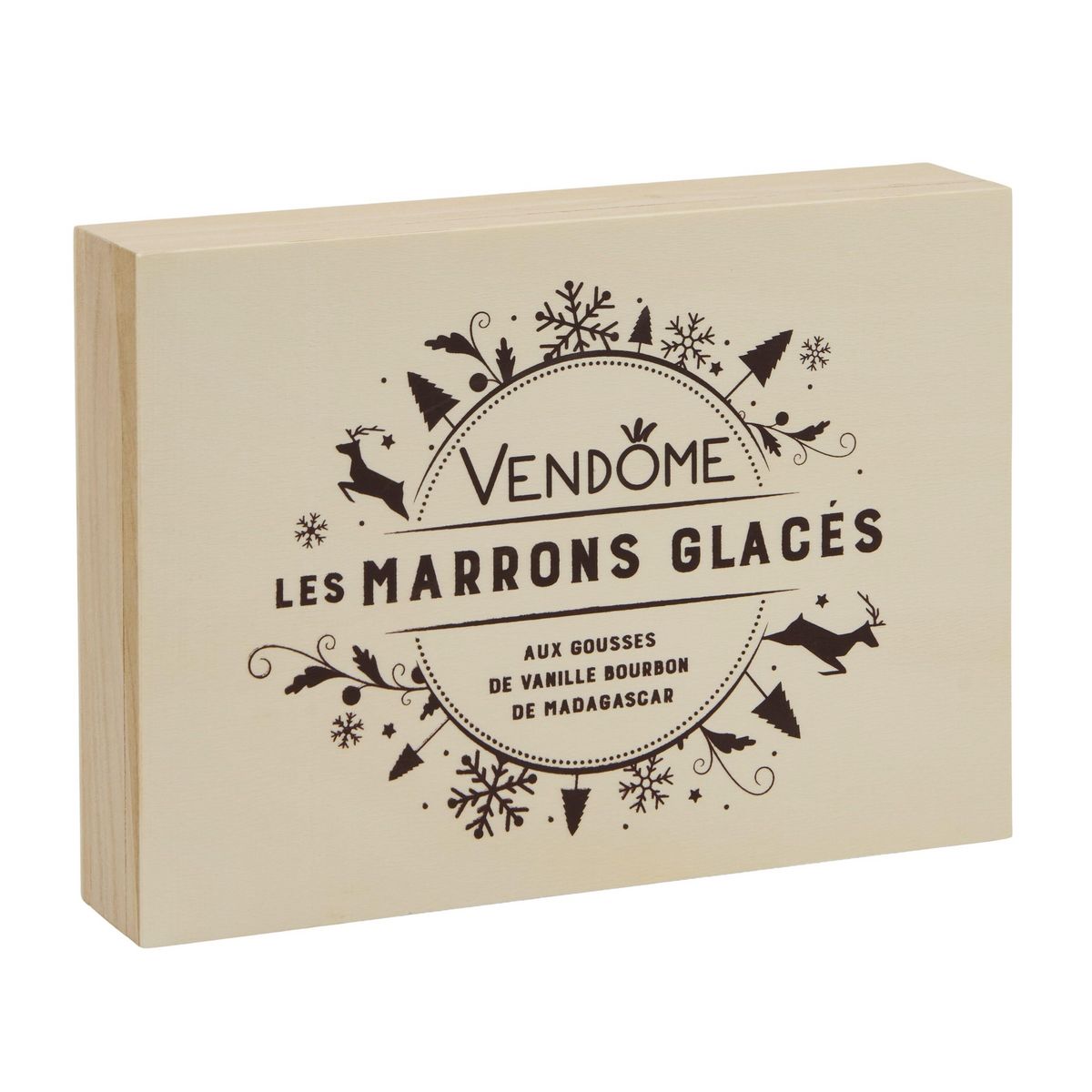 VENDOME Marrons glacés aux gousses de vanille bourbon de Madagascar 140g