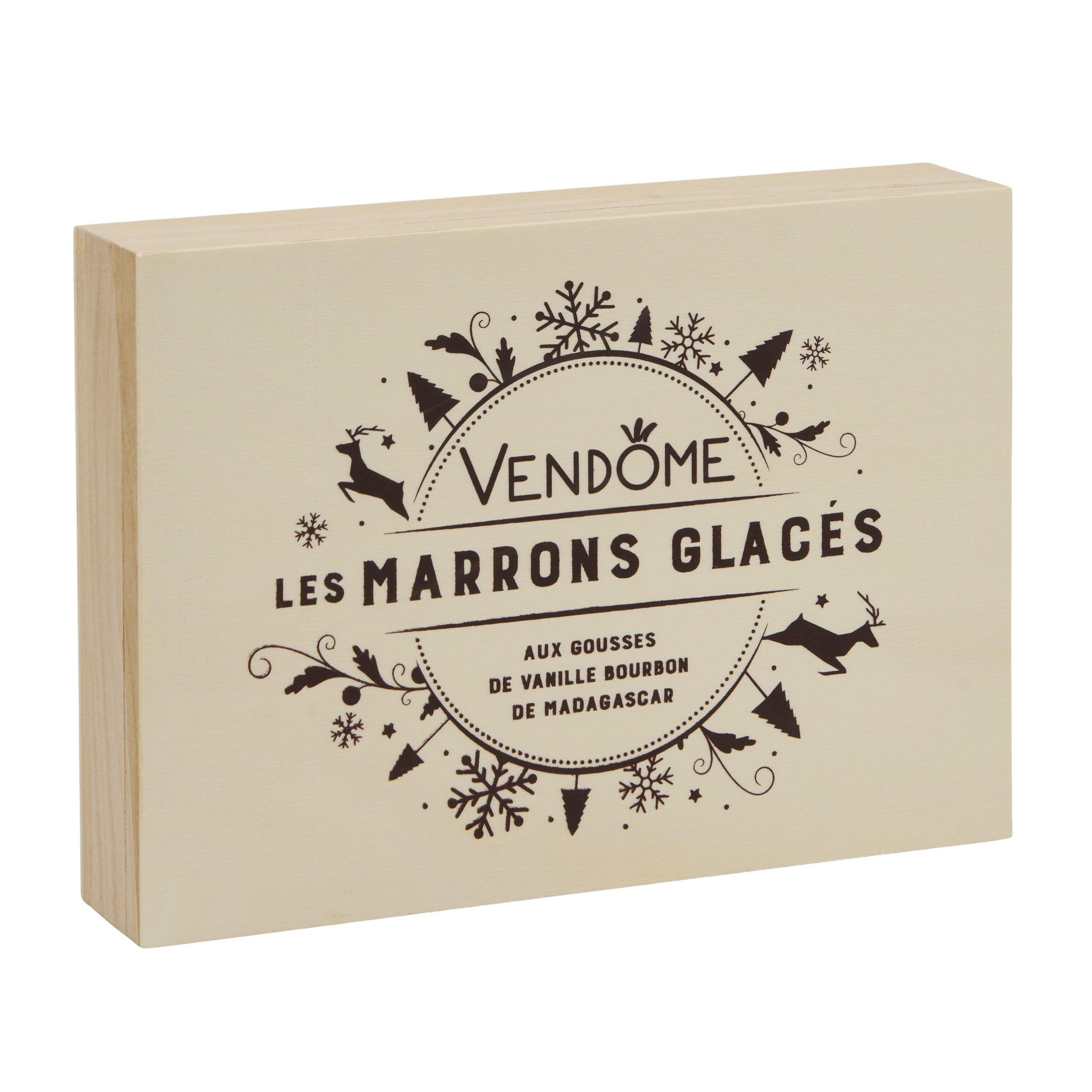 Voir la diapositive 4 : VENDOME Marrons glacés aux gousses de vanille bourbon de Madagascar 140g