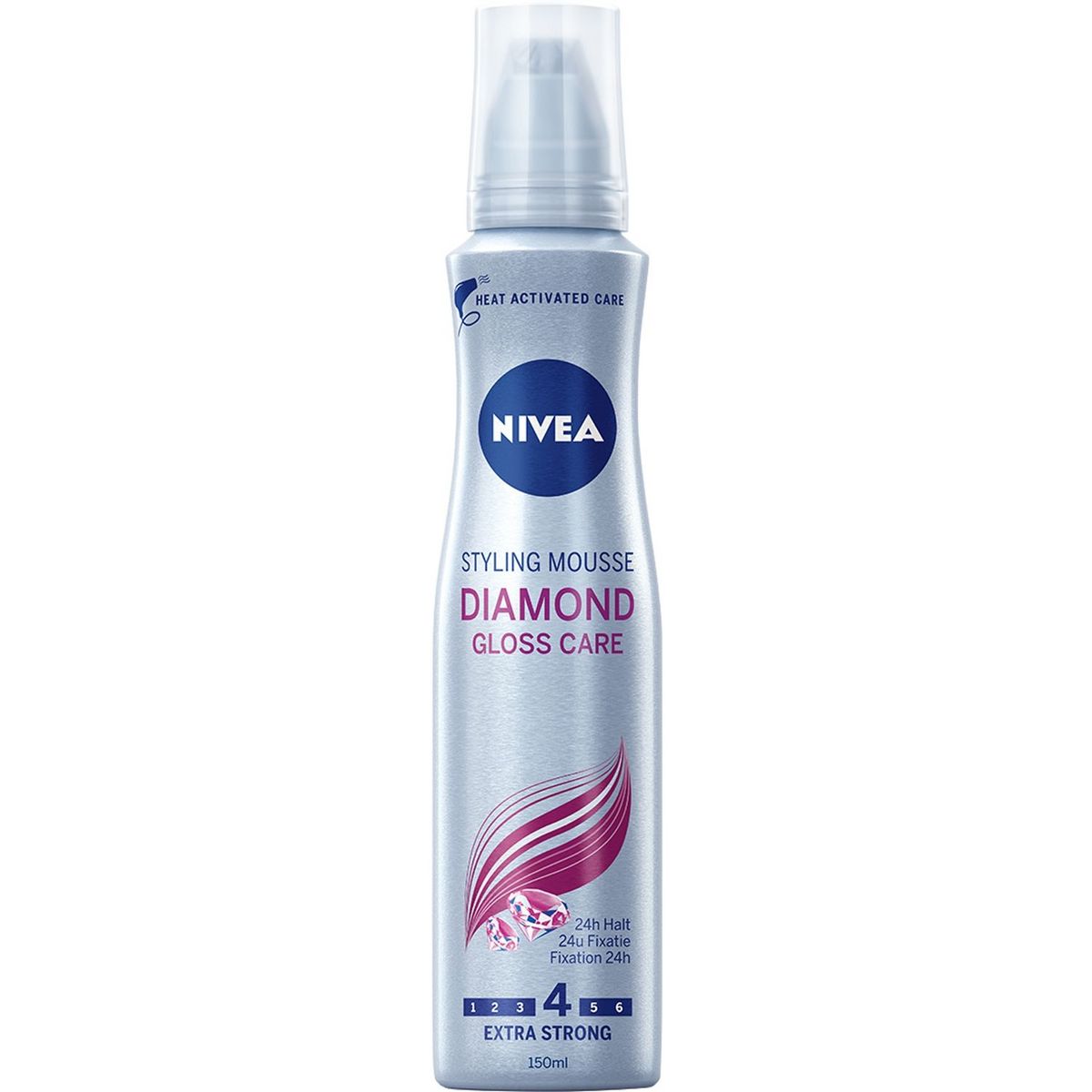 NIVEA Mousse coiffante fixation extra-forte force 4 150ml
