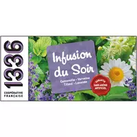 CLIPPER Infusion attrape rêves cannelle camomille rooïbos bio 20 sachets  40g pas cher 