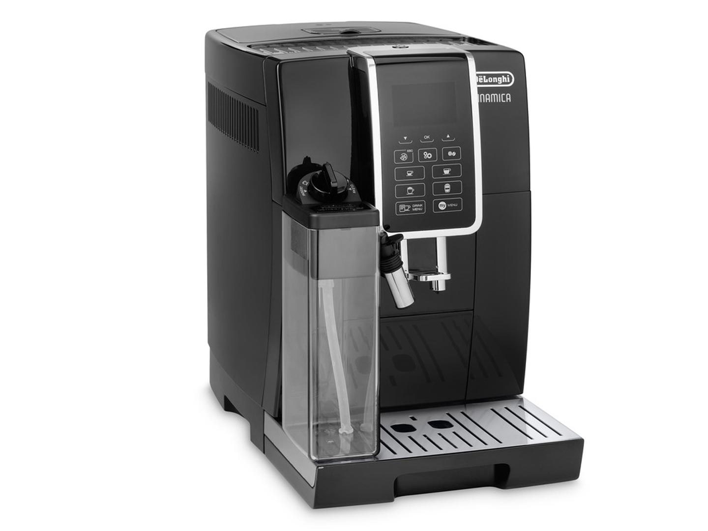 Voir la diapositive 2 : DELONGHI Machine à café expresso avec broyeur ECAM350.55.B Dinamica - Noir