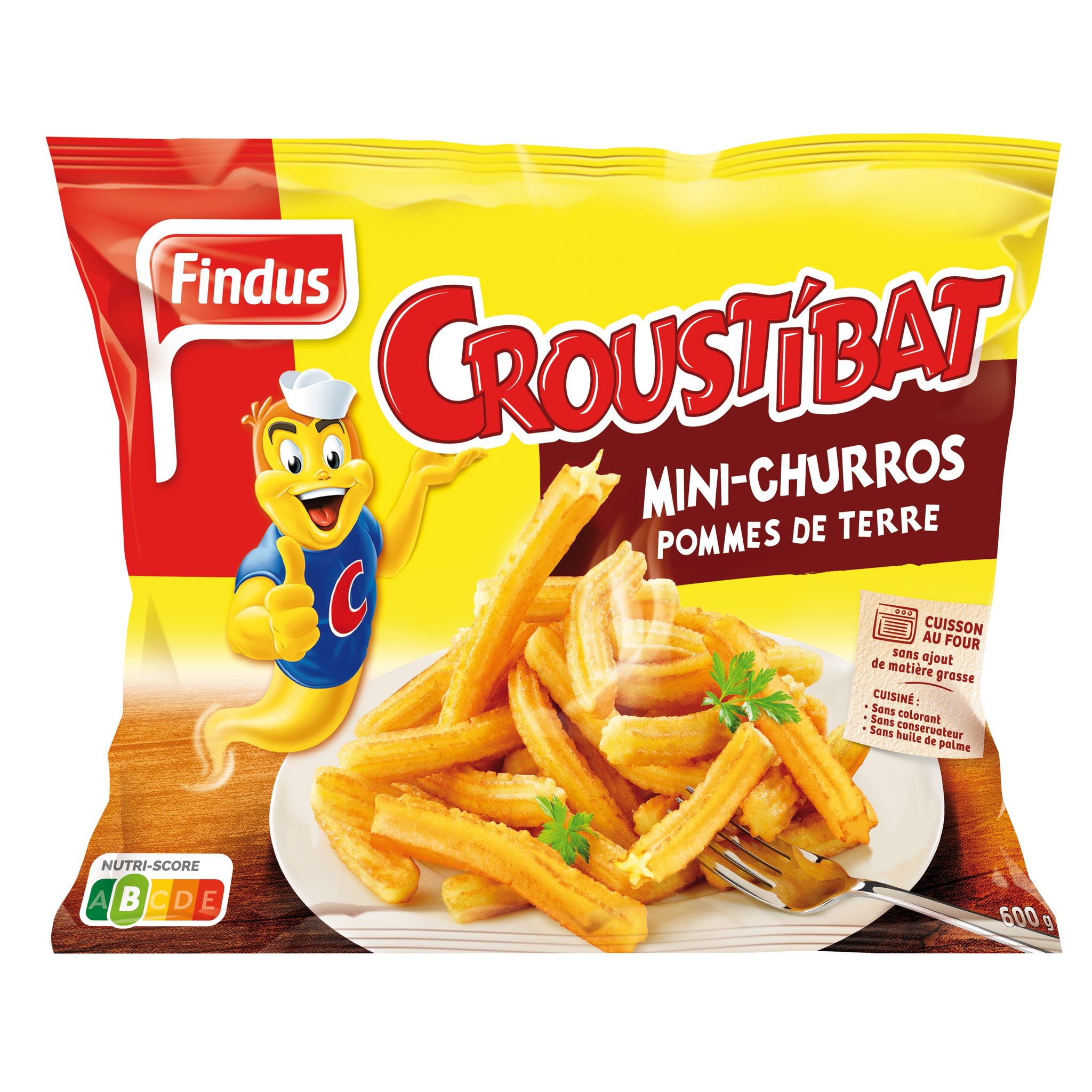 FINDUS Croustibat - Mini churros 600g pas cher - Auchan.fr