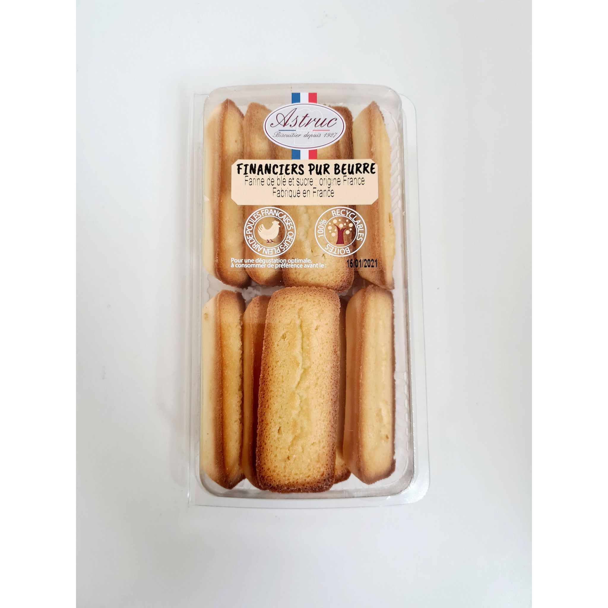ASTRUC Financier beurre frais 180 g