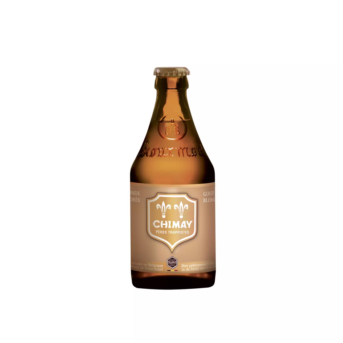 CHIMAY Bière blonde dorée 4,8% bouteille 33cl