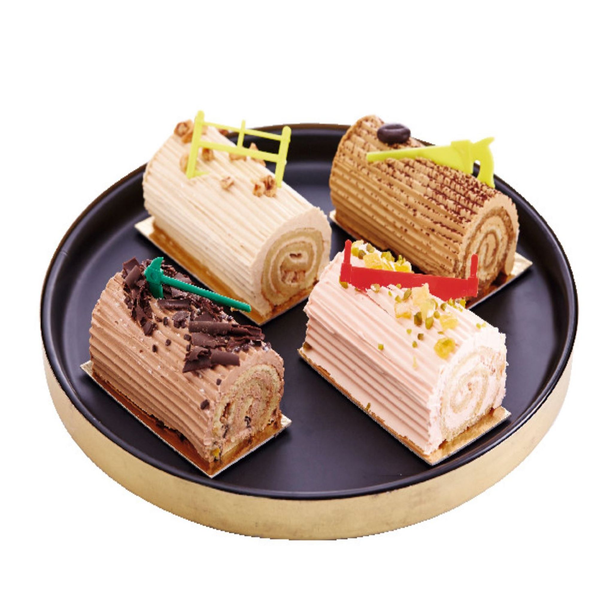 MON PÂTISSIER Buchettes crème beurre 4x75g
