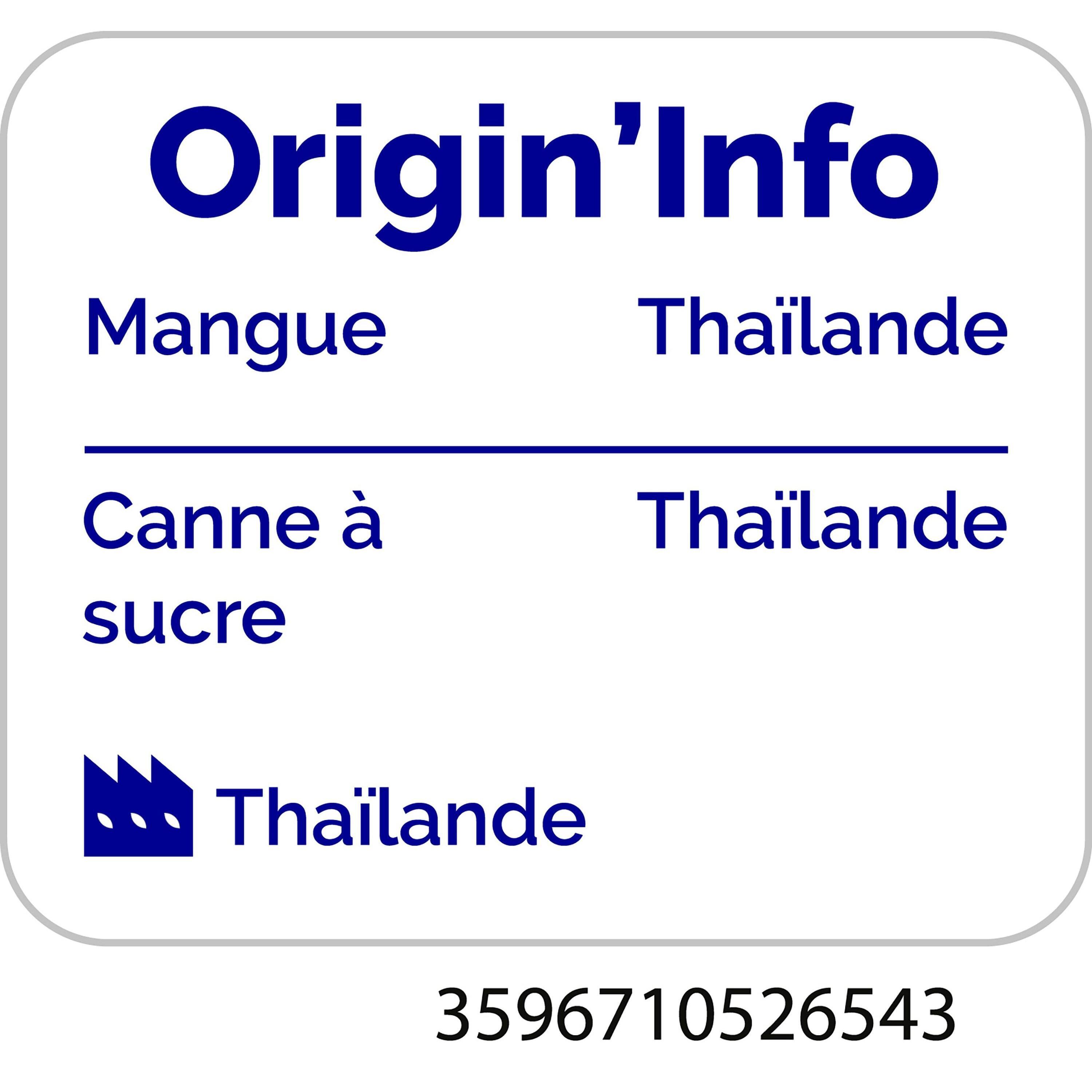 Voir la diapositive 3 : AUCHAN Mangue en tranches au sirop léger 235g