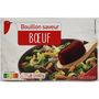 Voir la diapositive 2 : AUCHAN Bouillon de boeuf 8 tablettes 192g